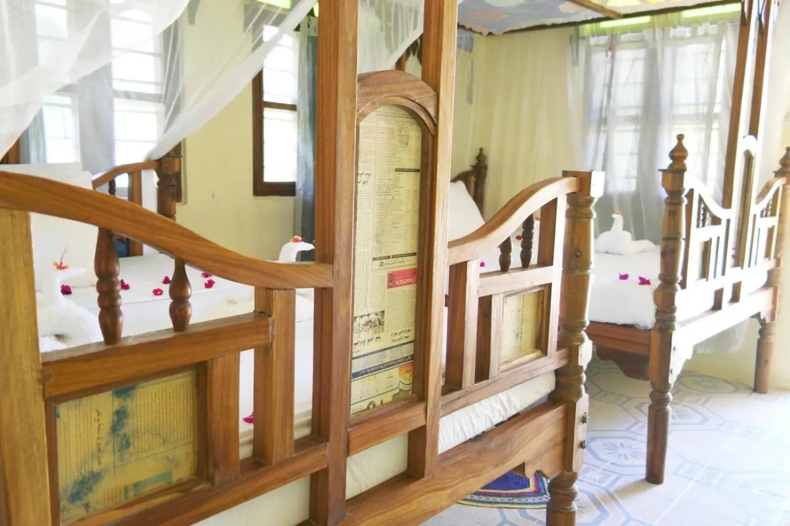 Family Room with Garden View in Blue Earth Beach Bungalow Family Room with Garden View in Blue Earth Beach Bungalow