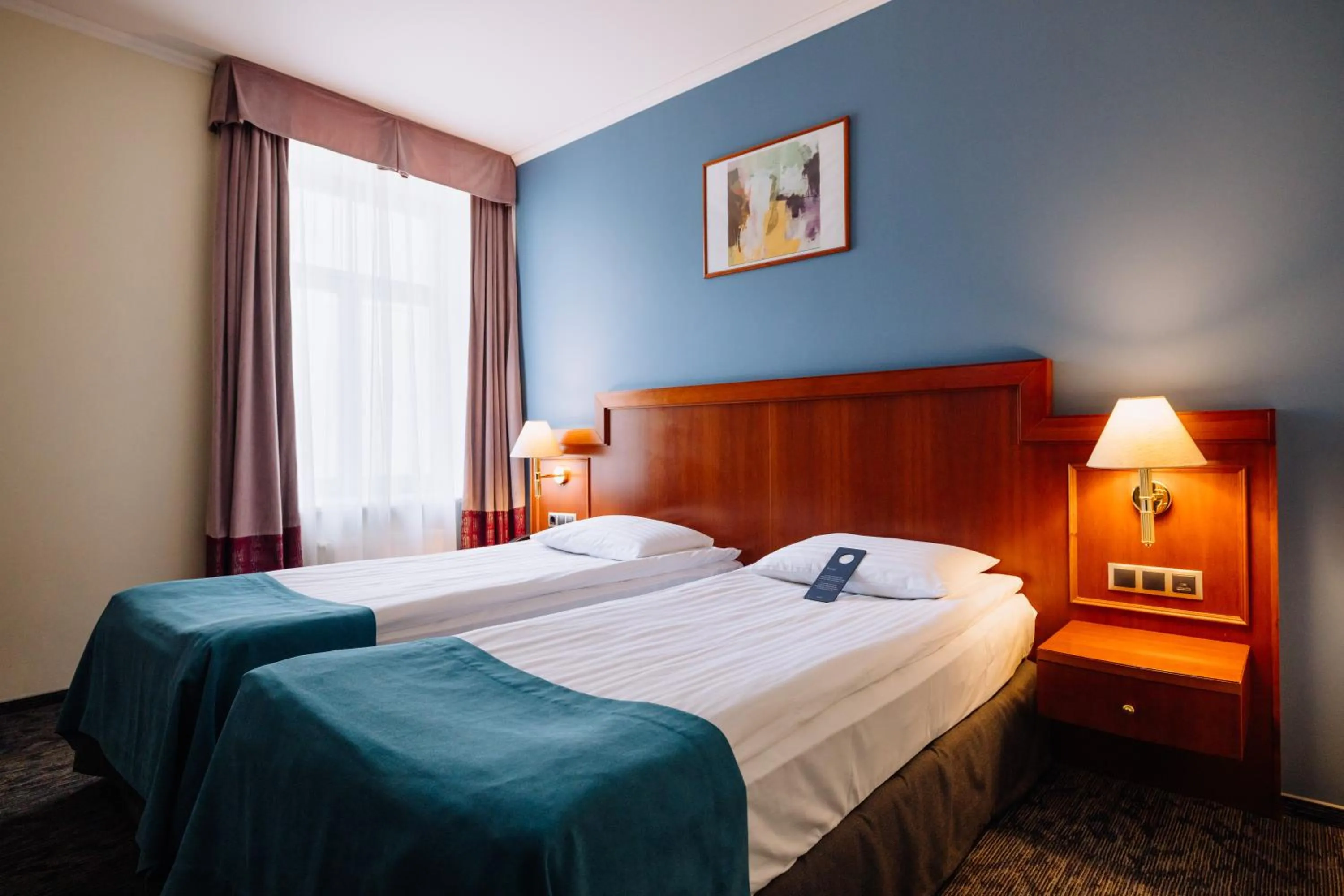 Bedroom, Bed in Hestia Hotel Jugend