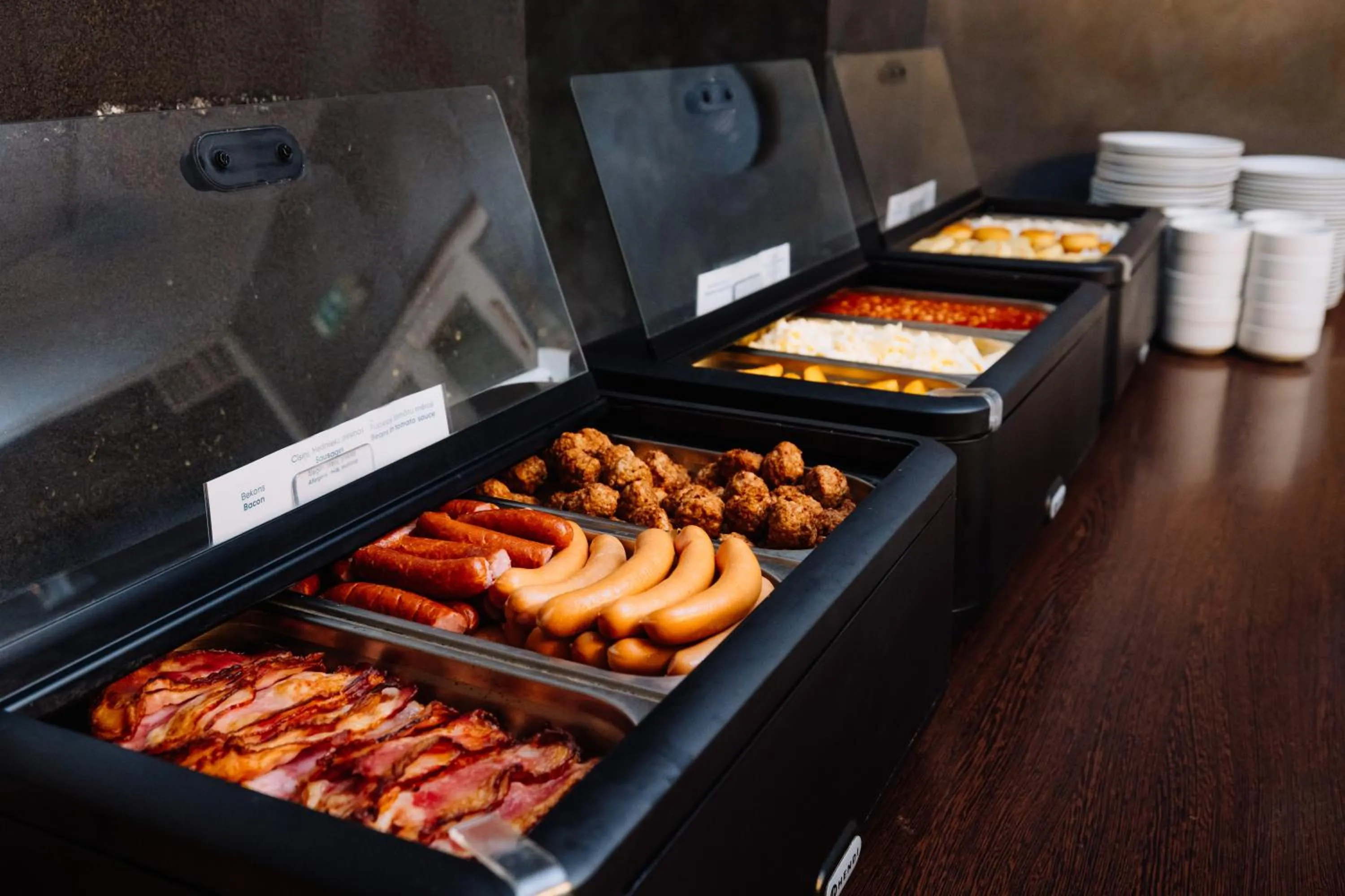 Buffet breakfast in Hestia Hotel Jugend