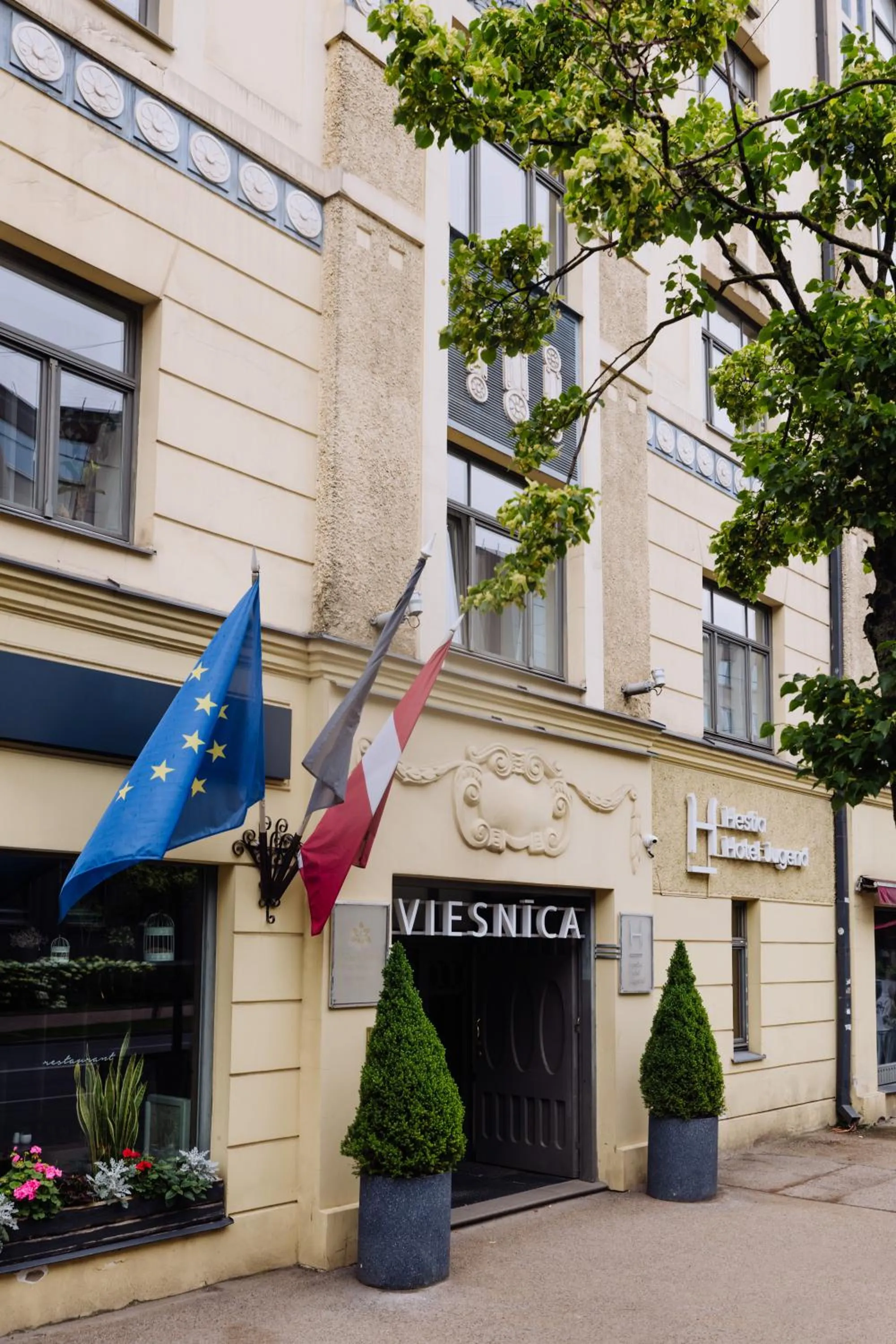 Facade/entrance in Hestia Hotel Jugend