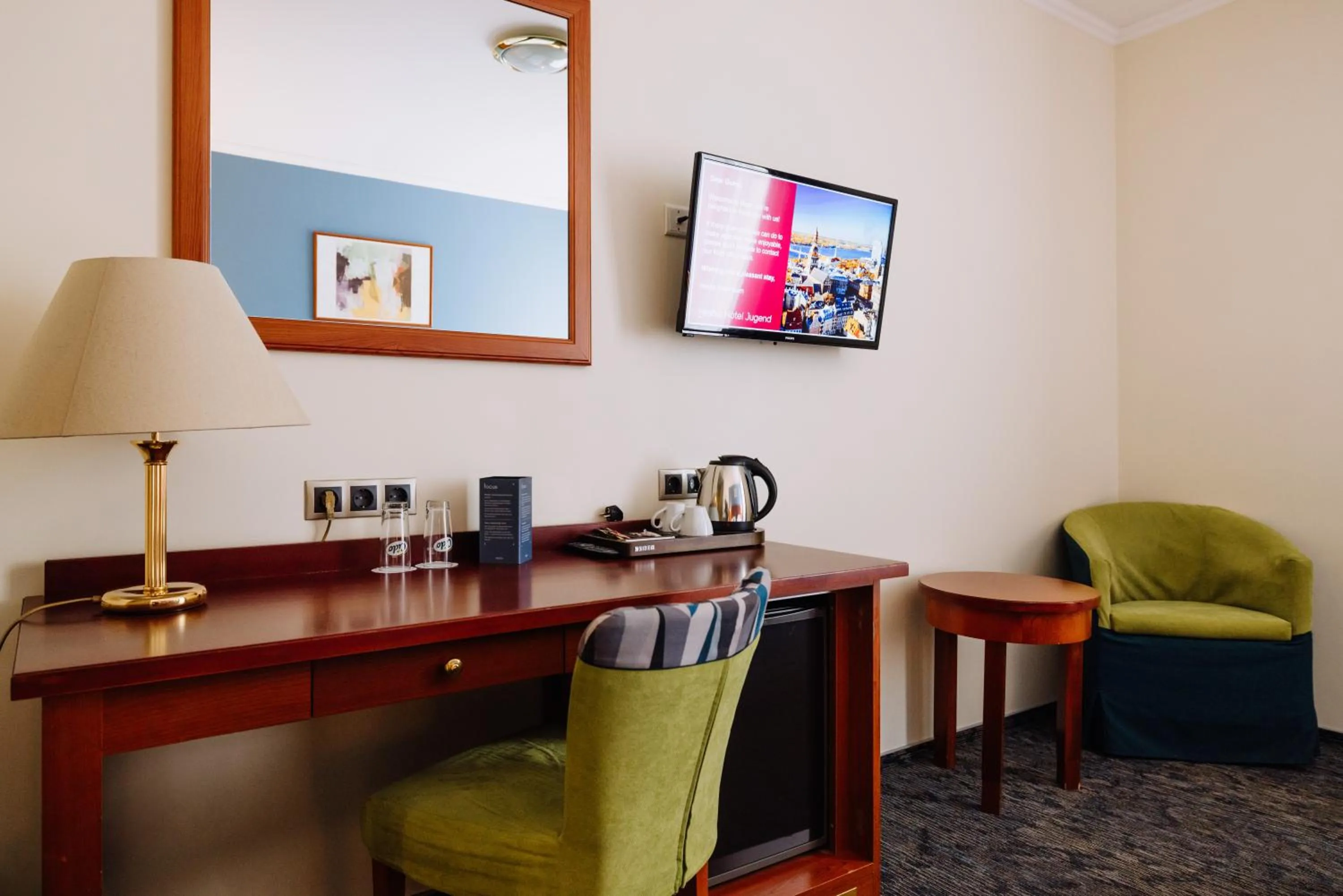 Bedroom in Hestia Hotel Jugend