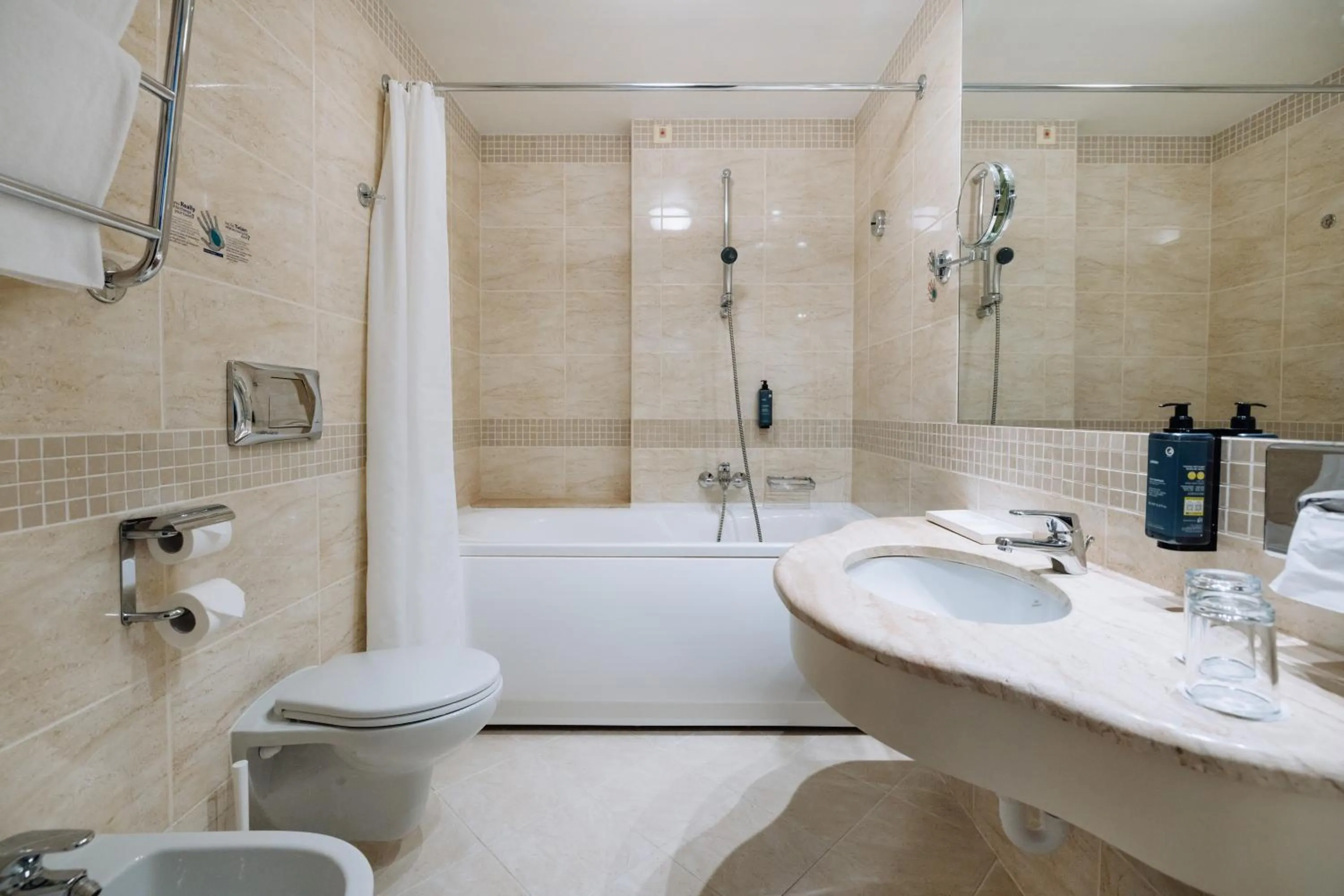 Bathroom in Hestia Hotel Jugend