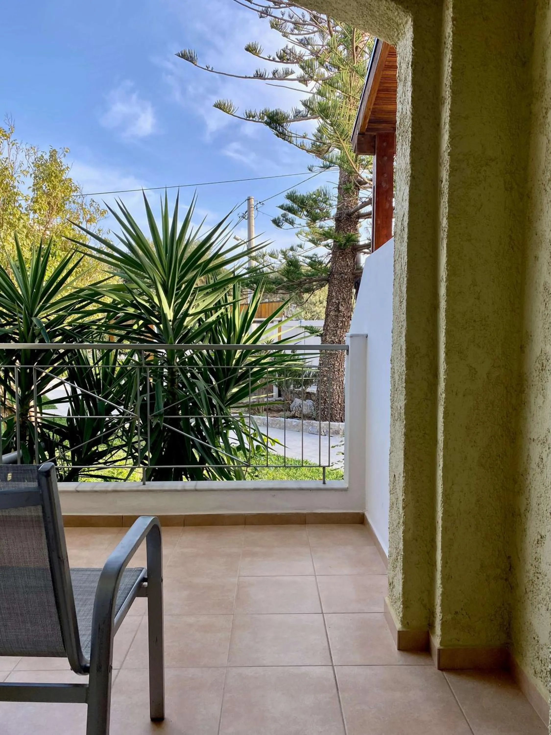 Balcony/Terrace in Manolis Apartments plakias