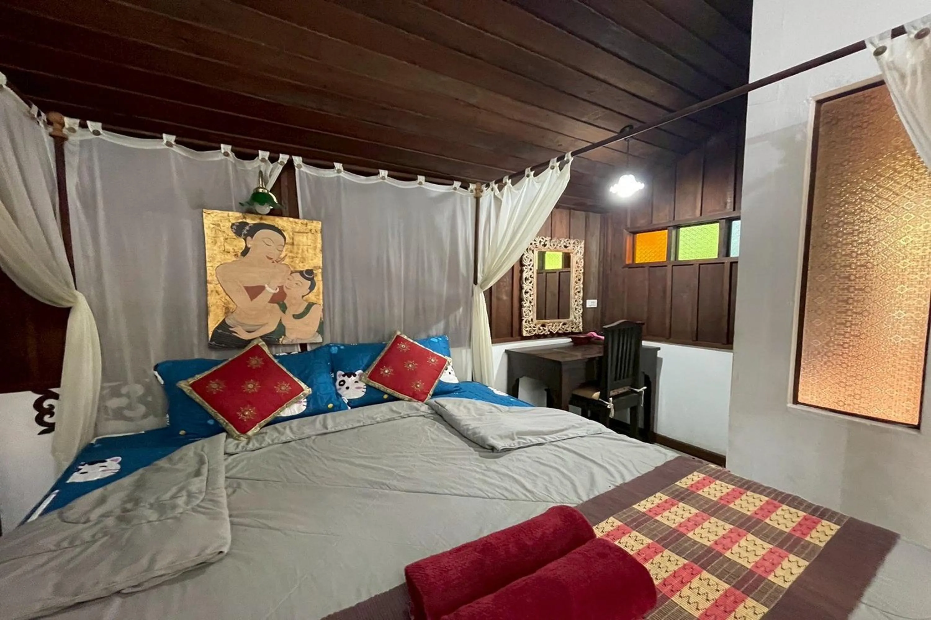 Bed in The Royal Shilton Resort