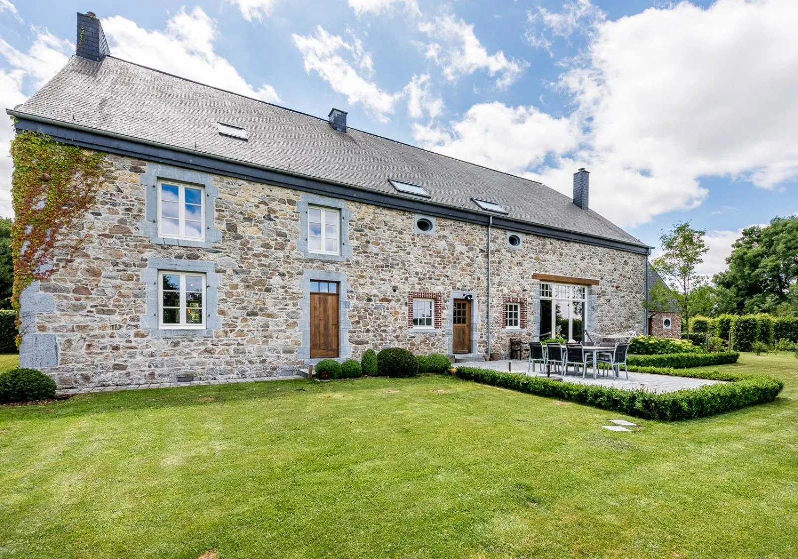 Garden in B&B Haut Brûly