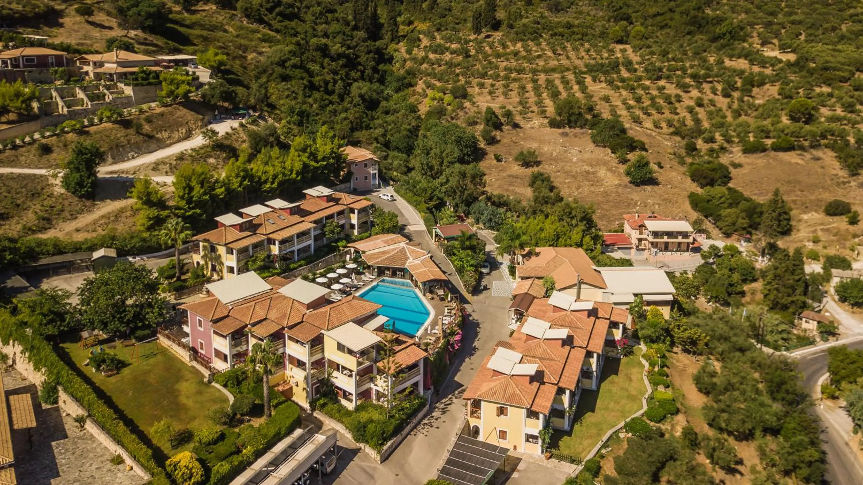 Bird's eye view in Sea View Village