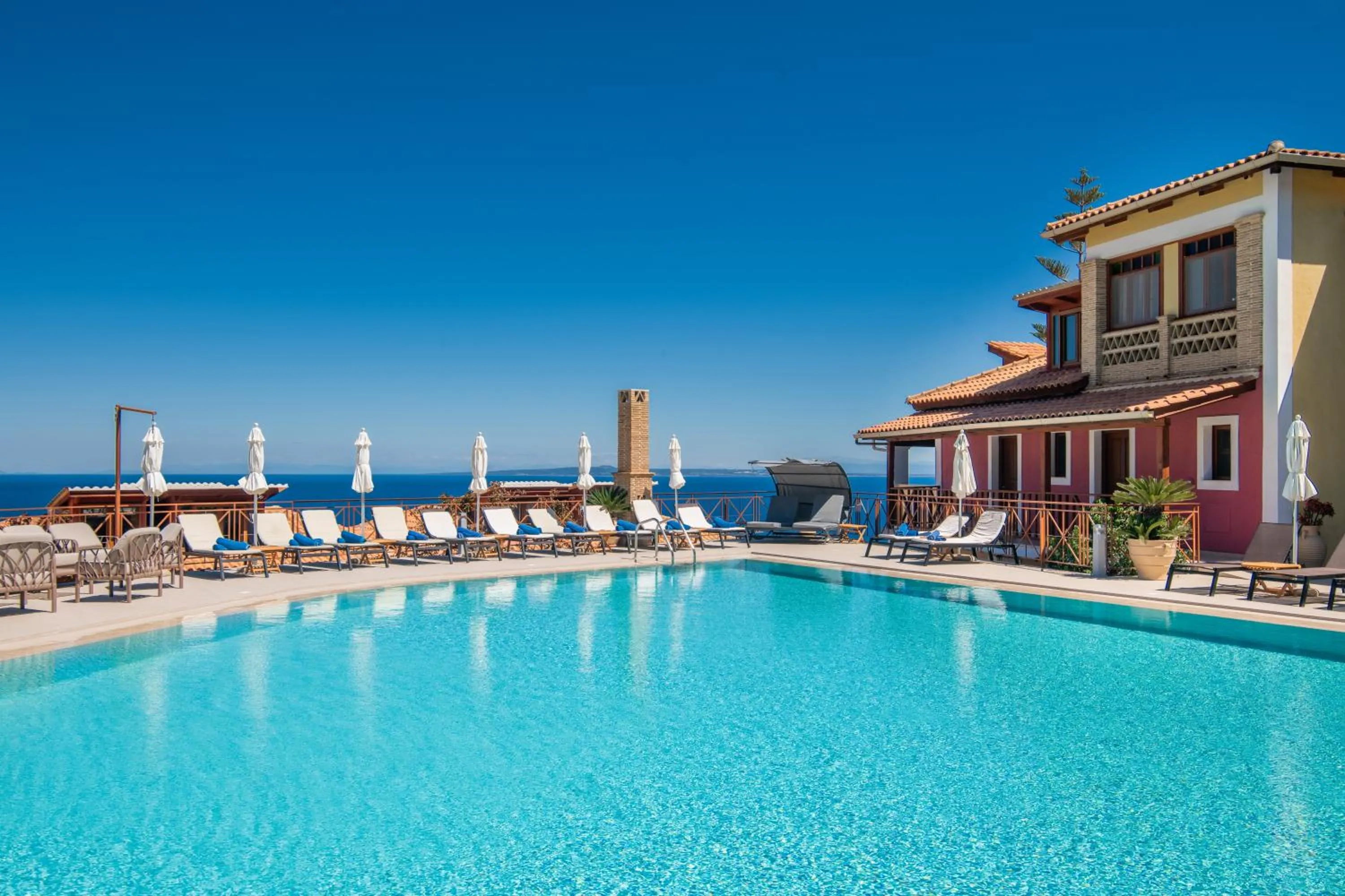 Pool view in Sea View Village