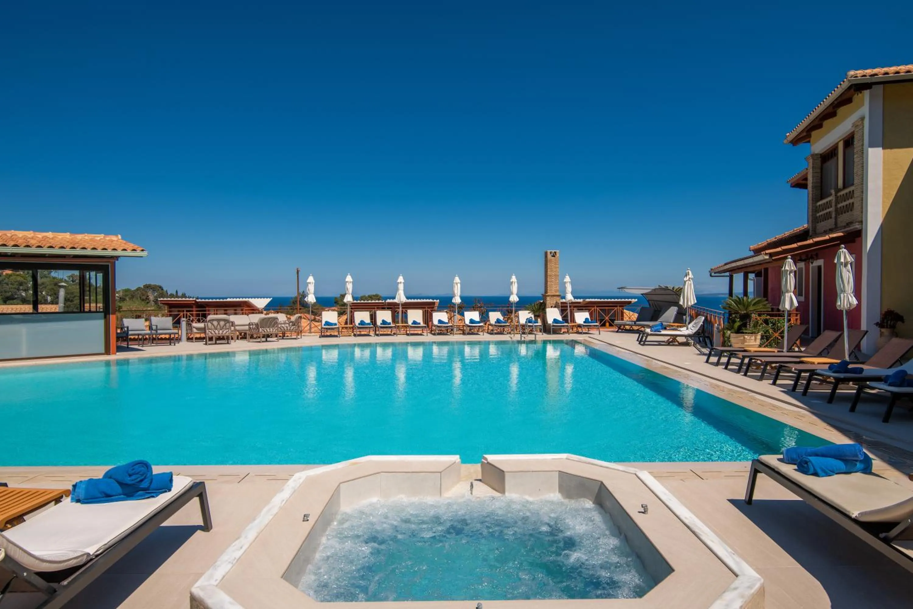 Pool view in Sea View Village