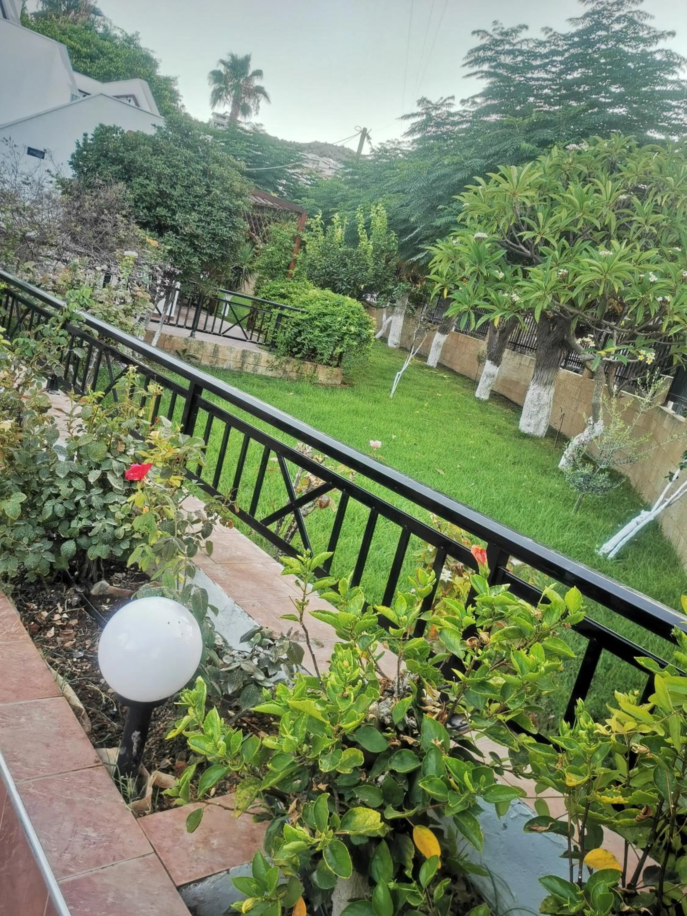 Garden in Vlycha Beach Apartments
