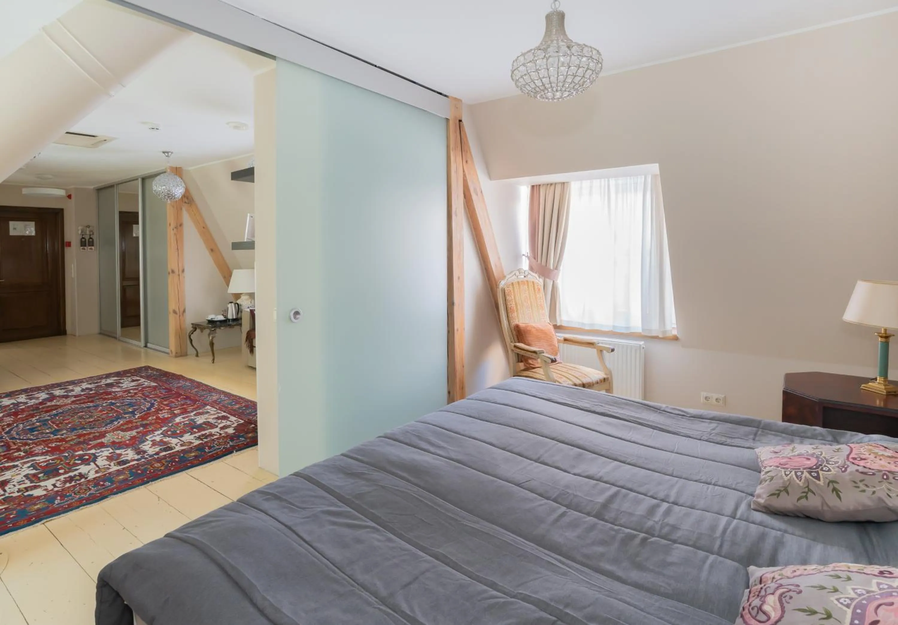 View (from property/room), Bed in St. Peter's Boutique Hotel