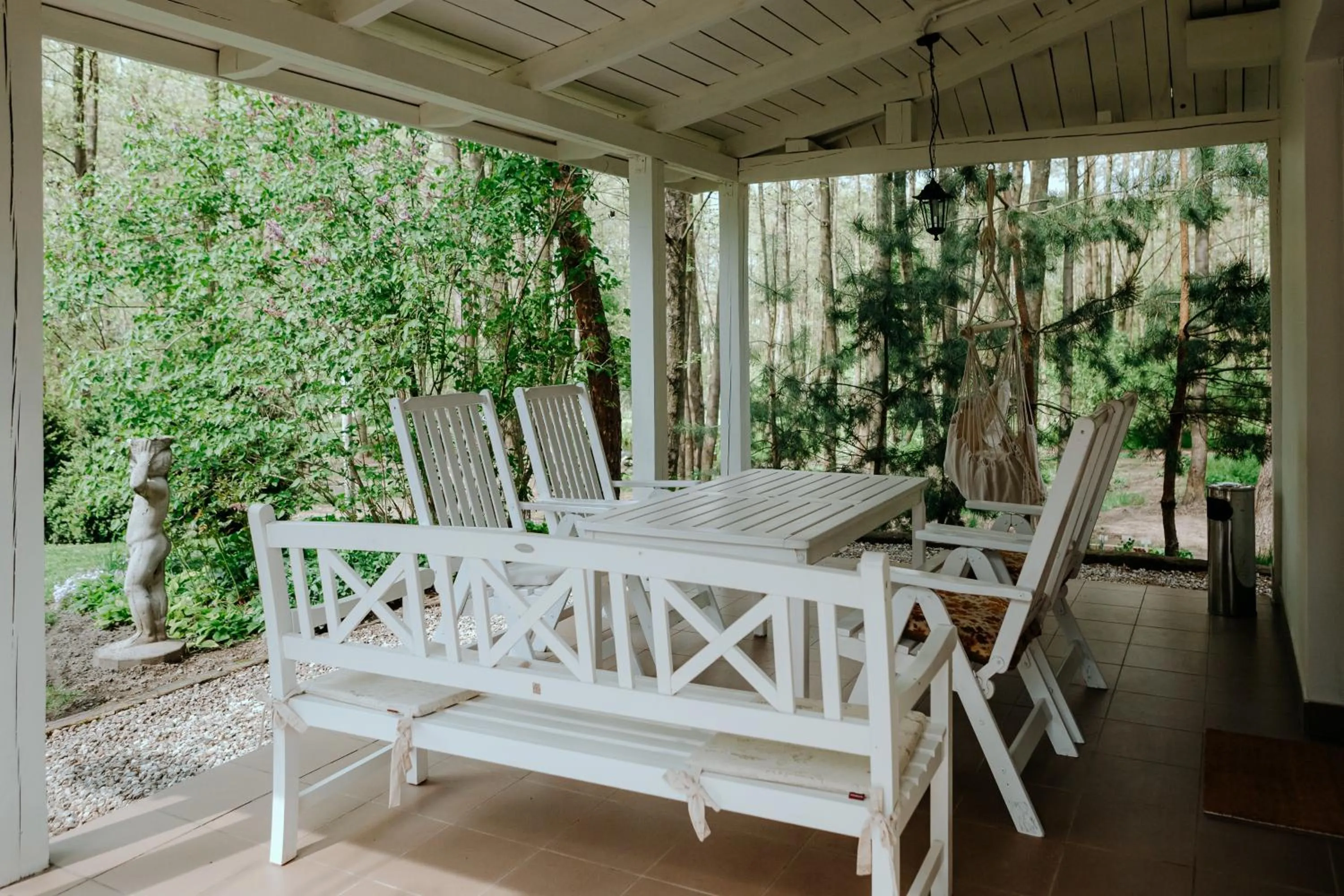 Balcony/Terrace in Dwór Złotopolska Dolina Mansion House