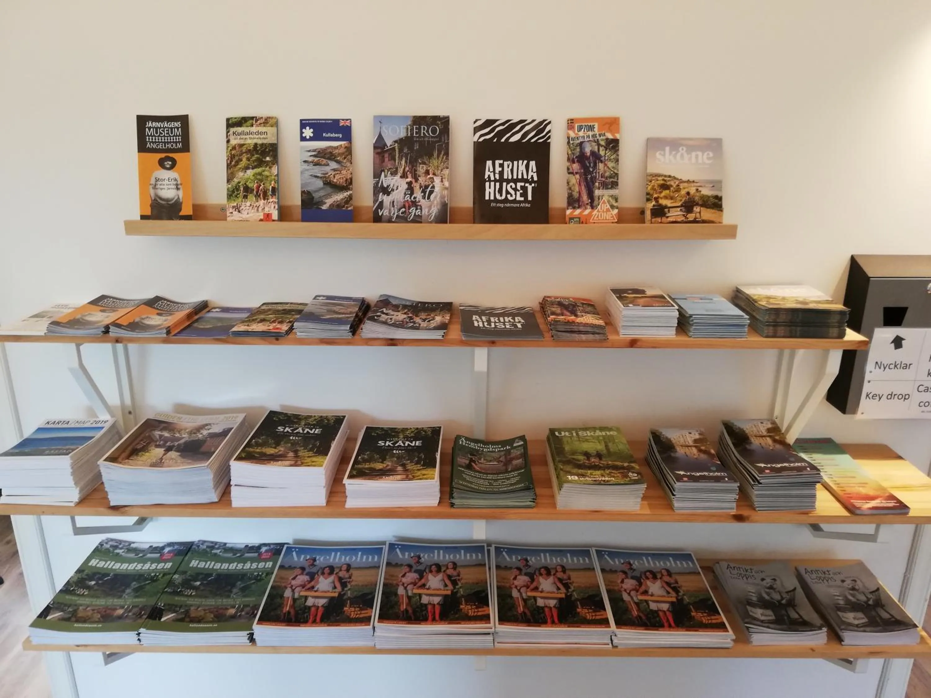 Lobby or reception in Hallandsåsen Hostel