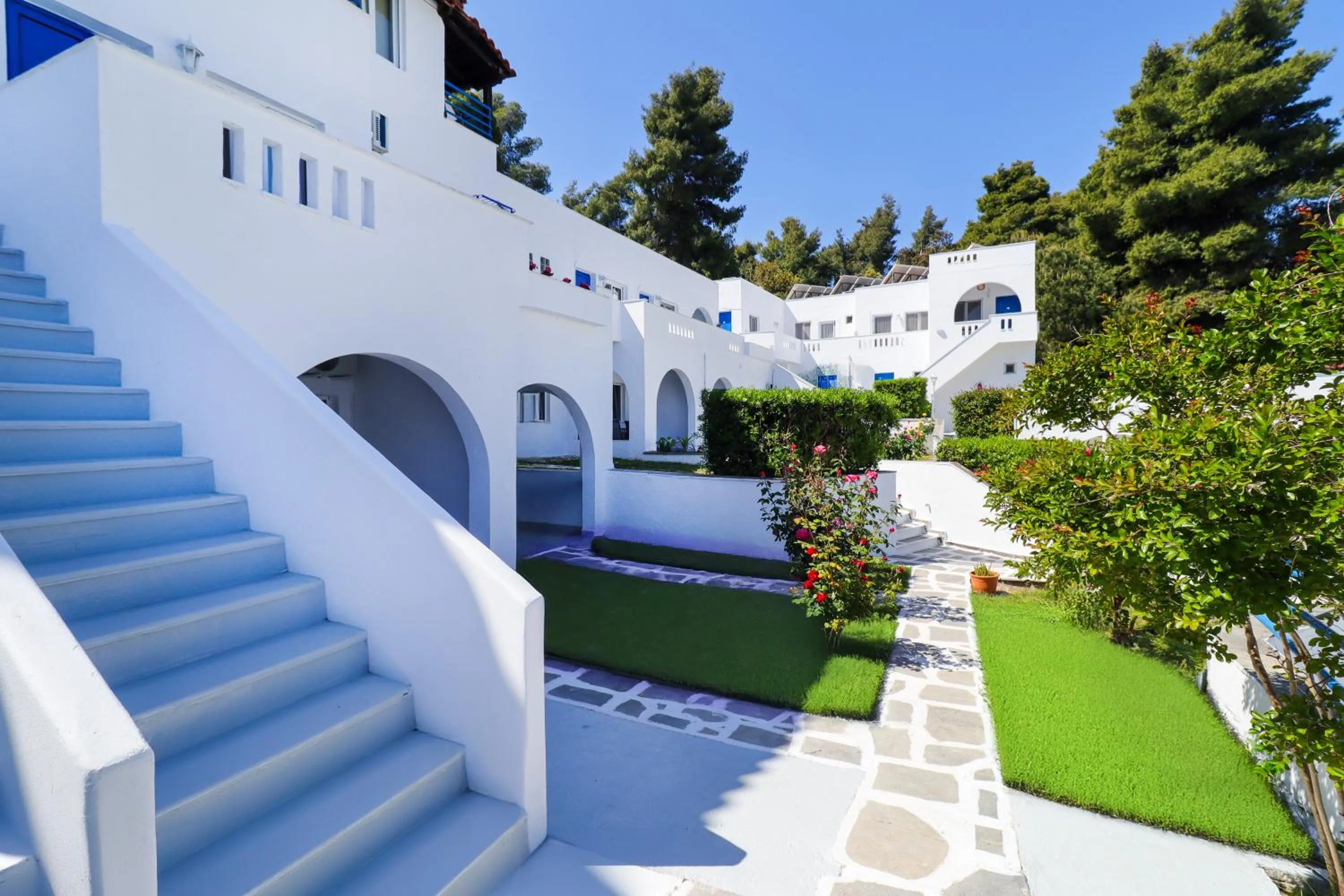 Property building in Theo Bungalows Boutique Hotel