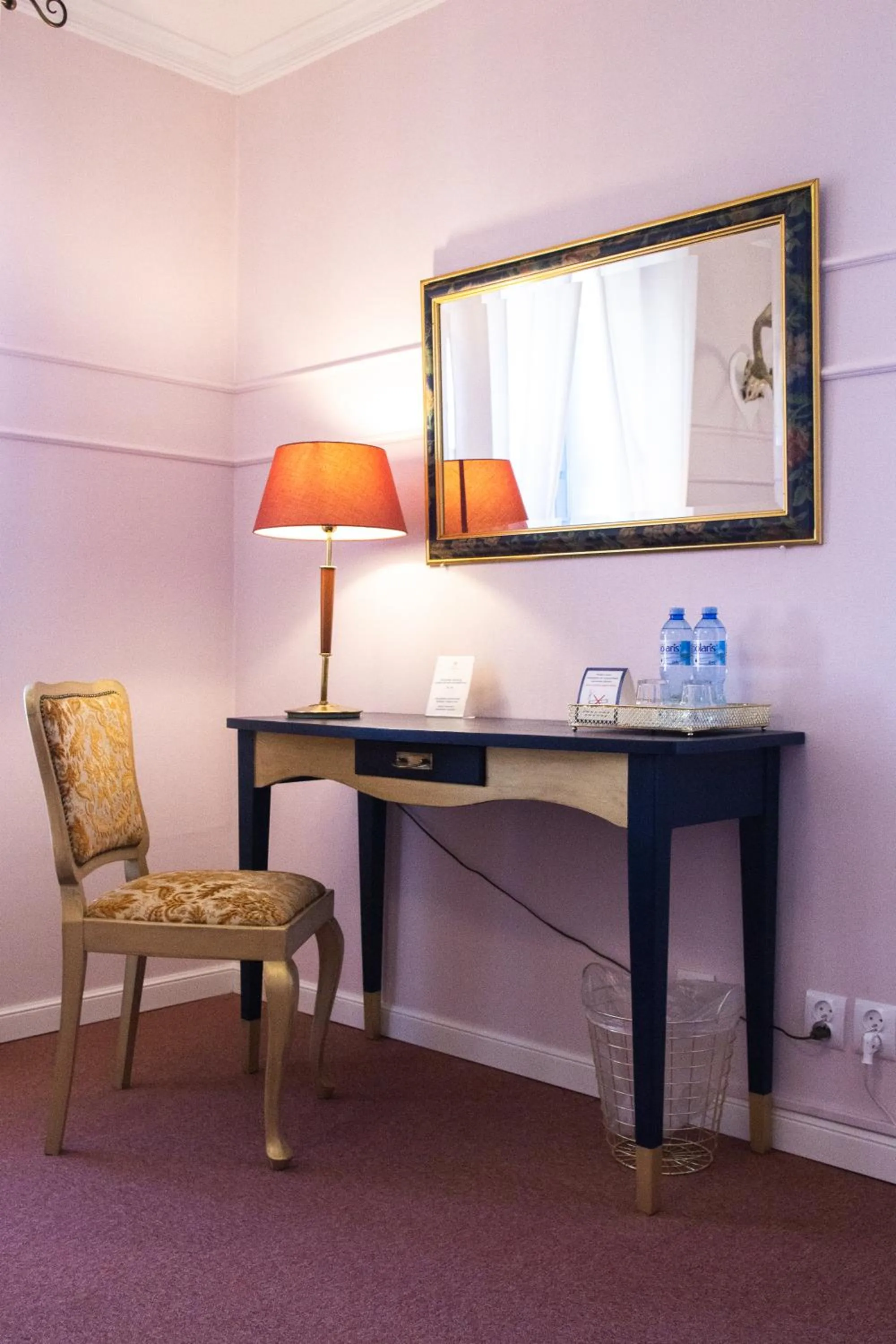 Seating area in Hotel Marmułowski