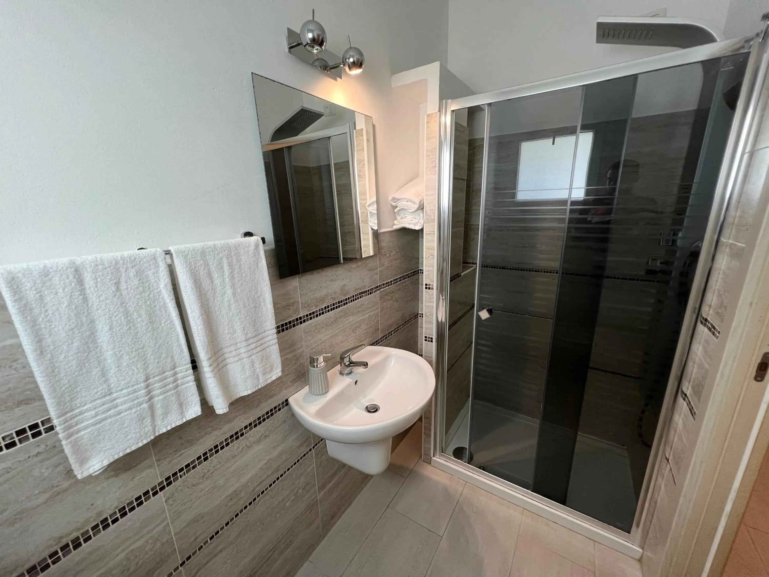 Shower in Al Mare da Francesca