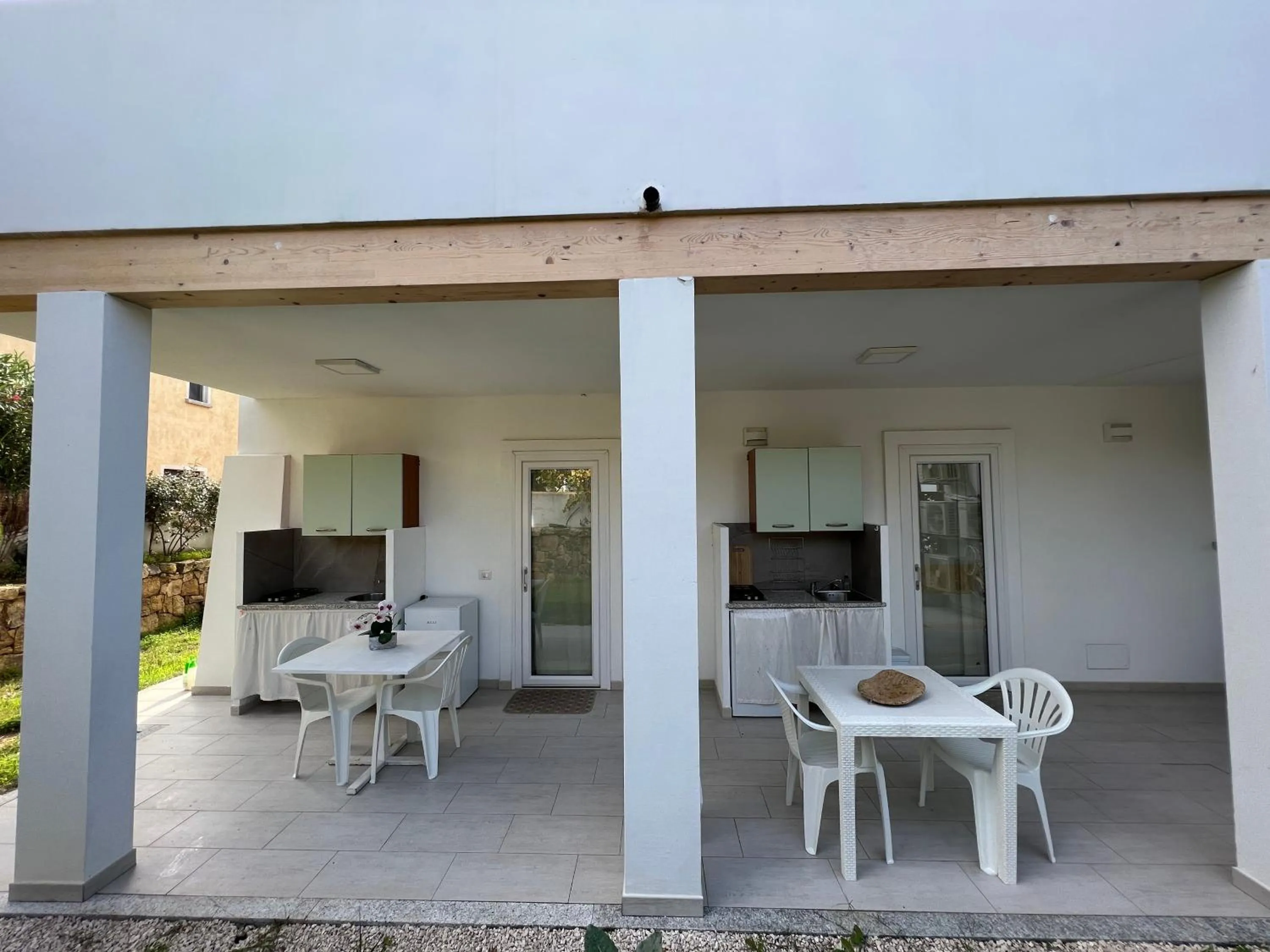 Garden view in Al Mare da Francesca