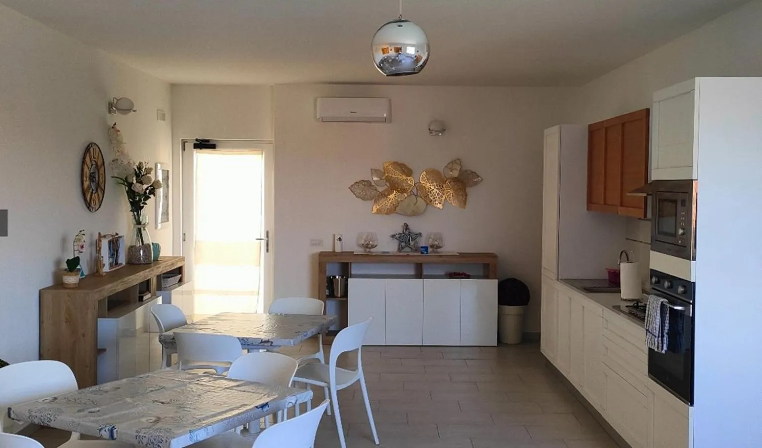 Kitchen or kitchenette in Al Mare da Francesca