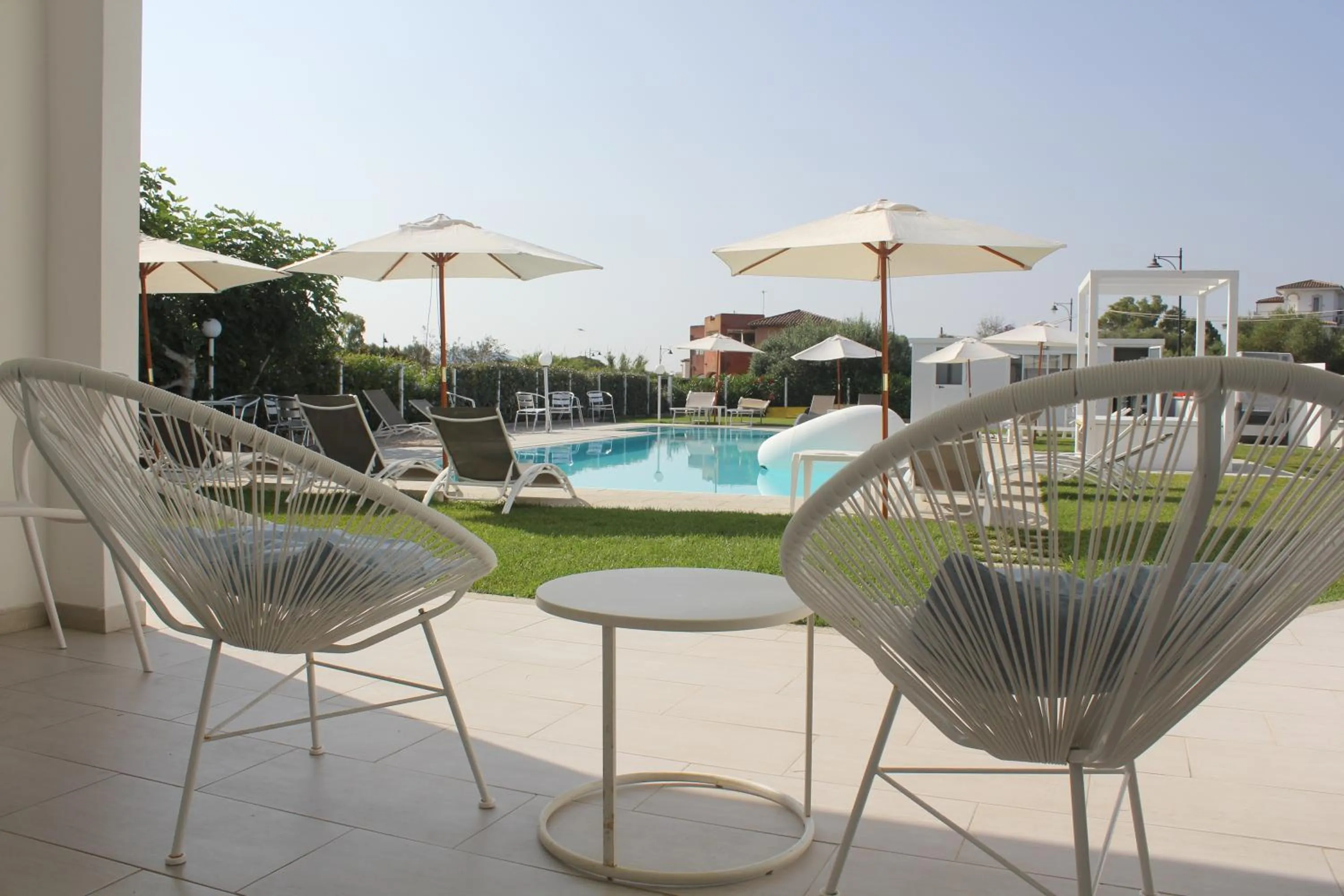 Patio in Al Mare da Francesca