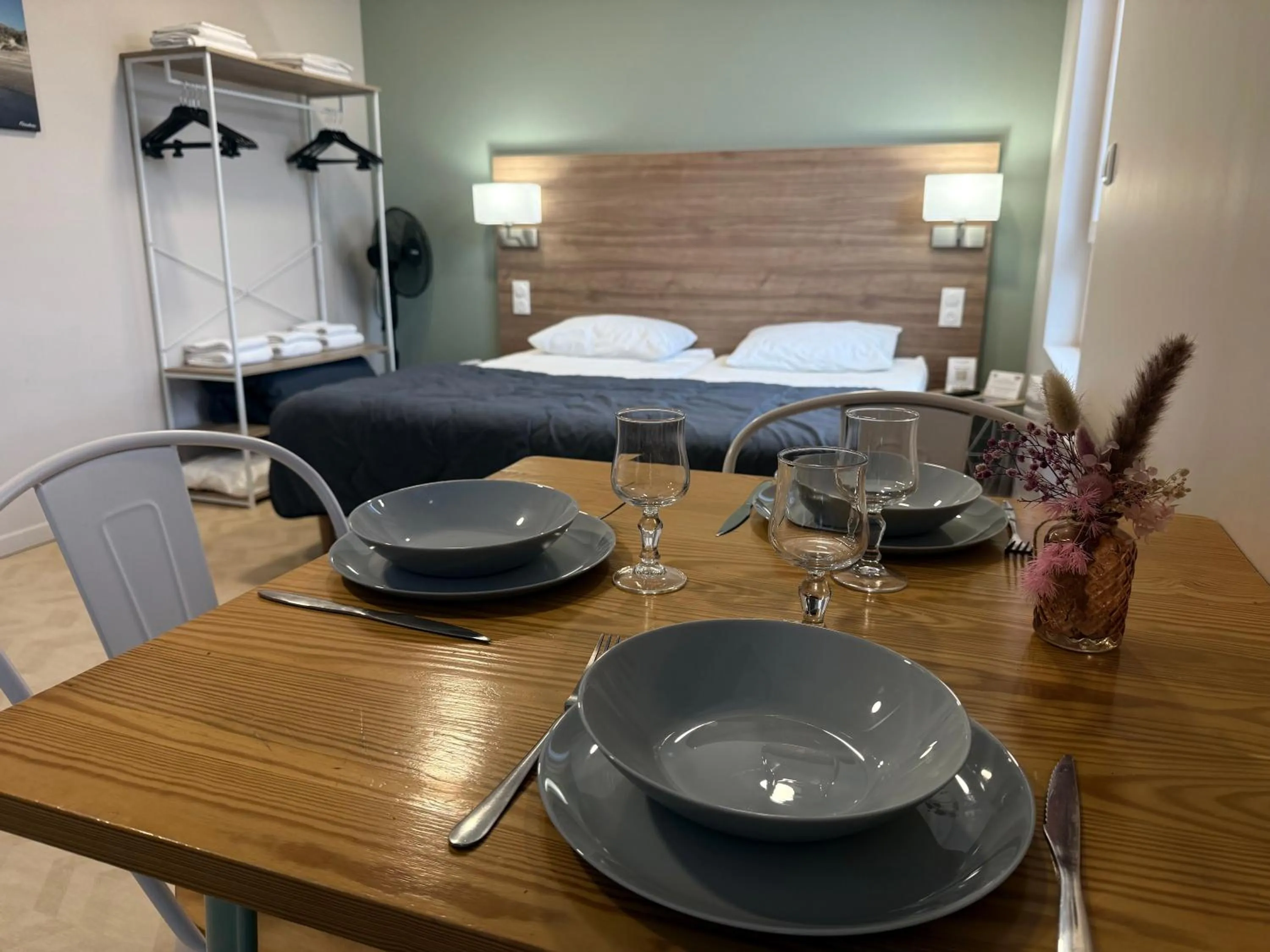 Bed in Hotel de la Terrasse