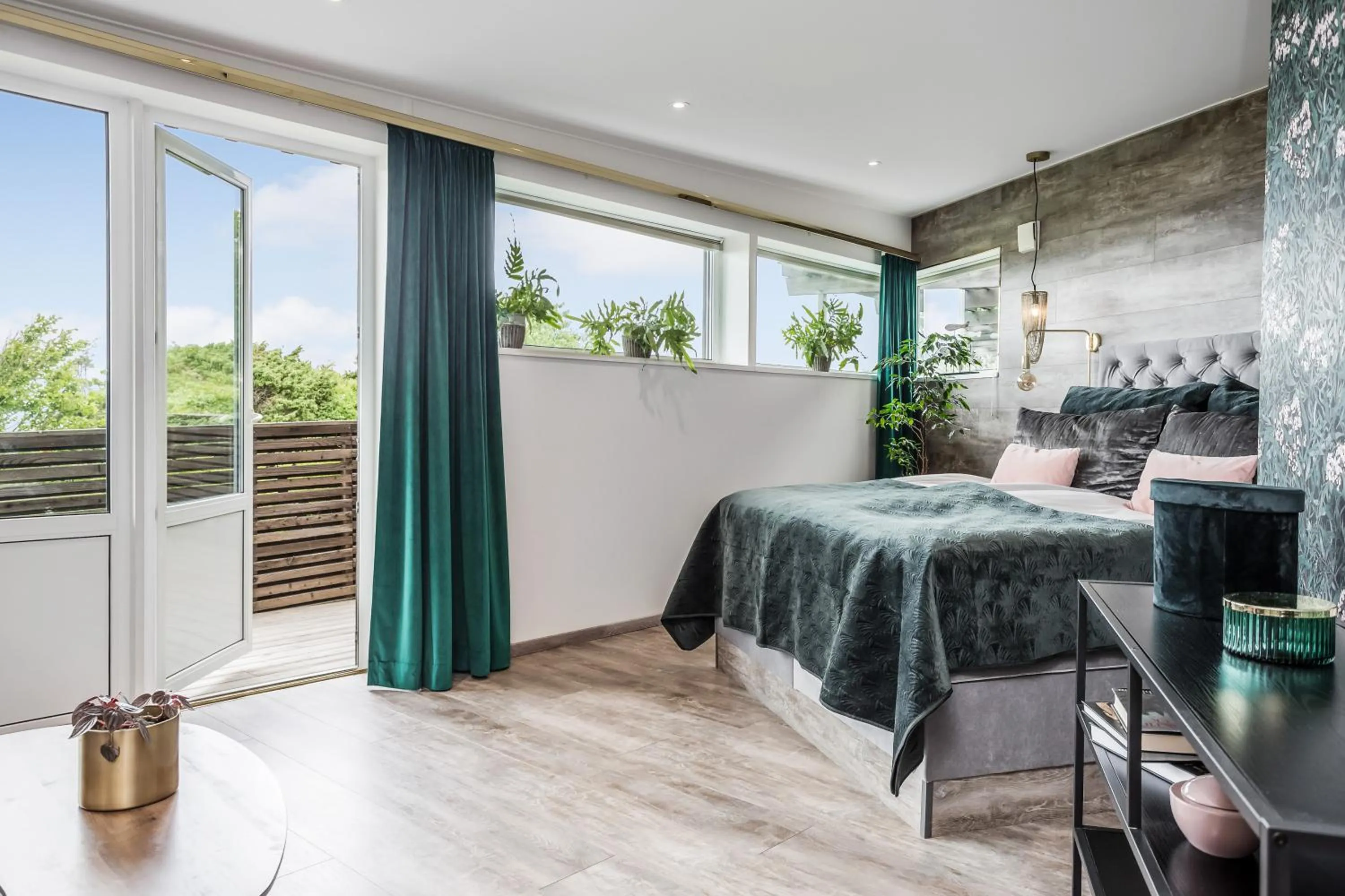 Bed in Hotell och Restaurang Hovs Hallar