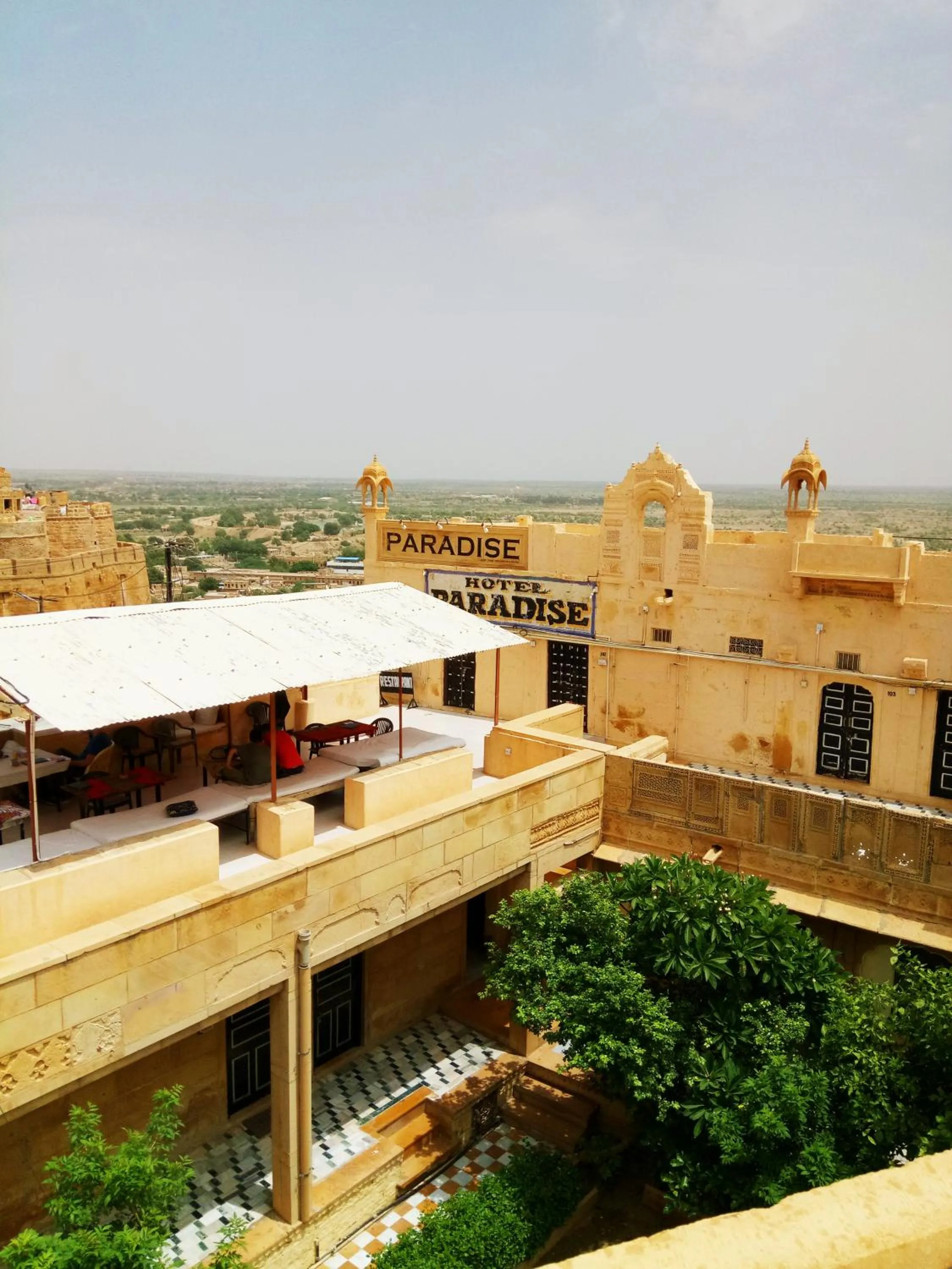 Street view in Hotel Paradise