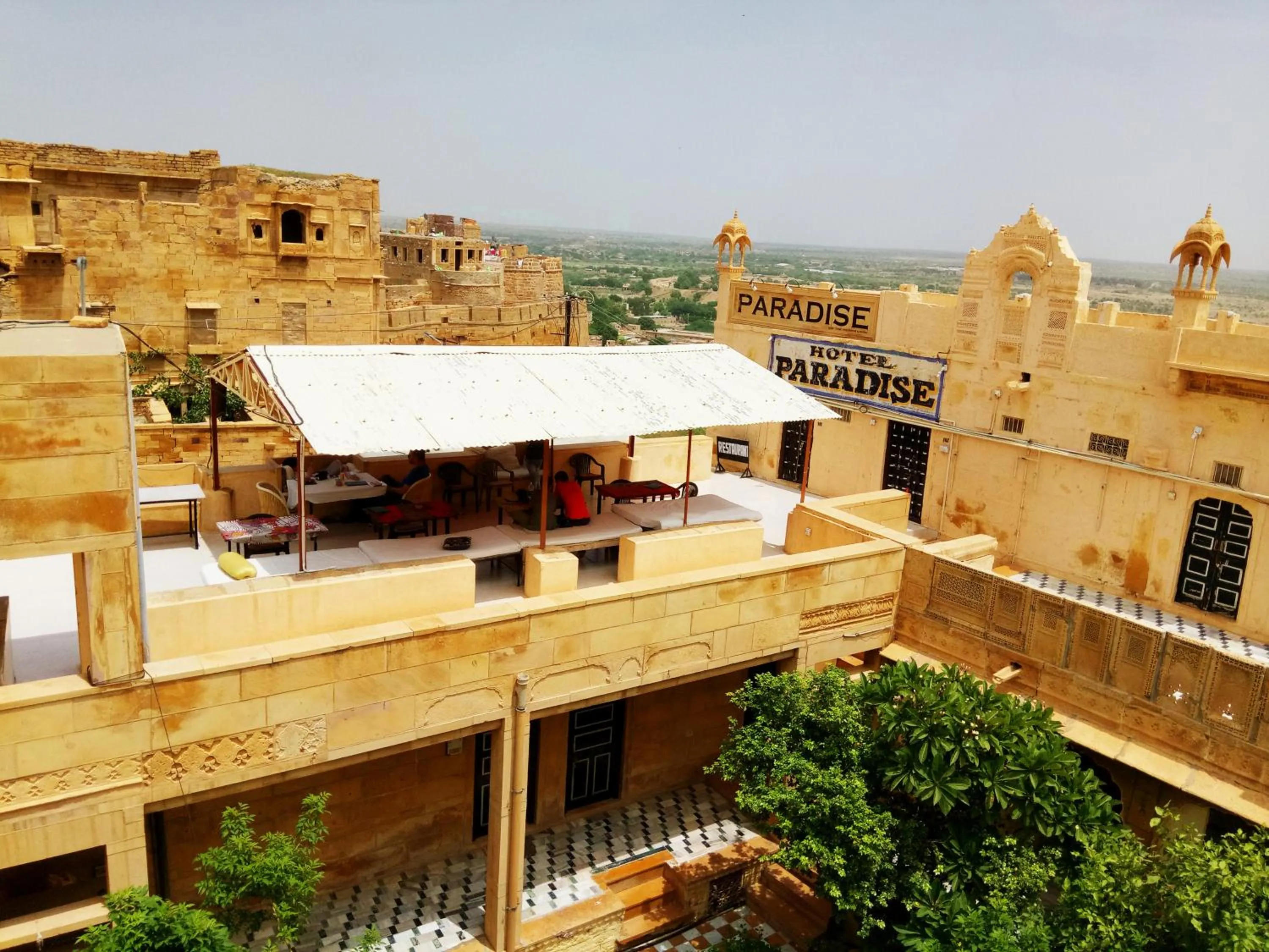 Property building in Hotel Paradise