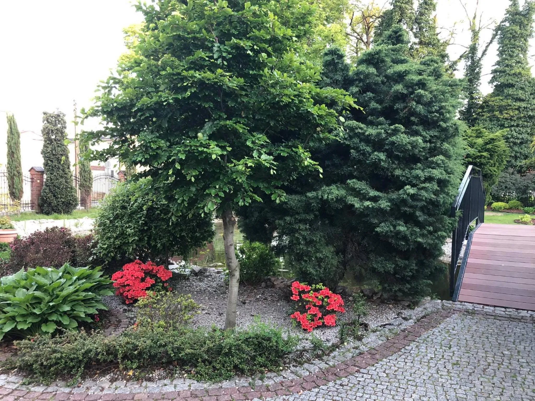 Garden in Dworek 1885