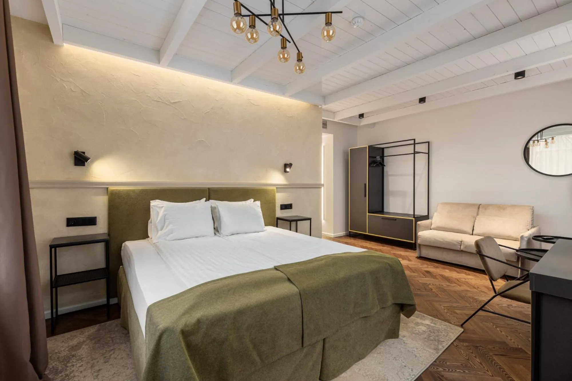 Bedroom, Bed in Konventa Sēta Hotel - Keystone Collection