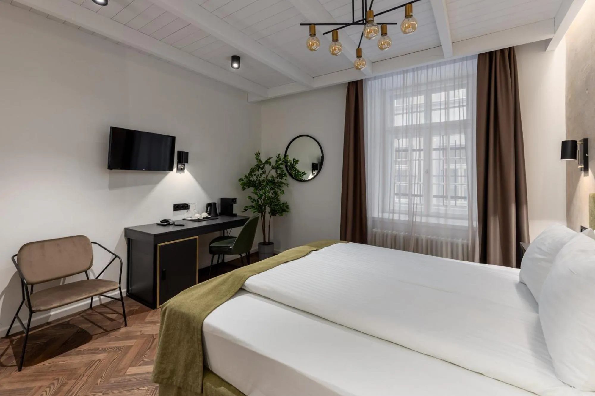 Bedroom, Bed in Konventa Sēta Hotel - Keystone Collection