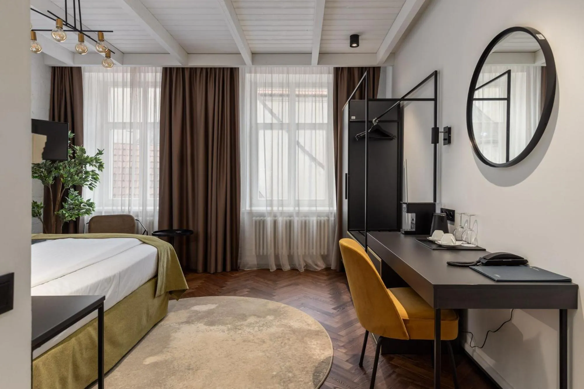 Bedroom, Bed in Konventa Sēta Hotel - Keystone Collection