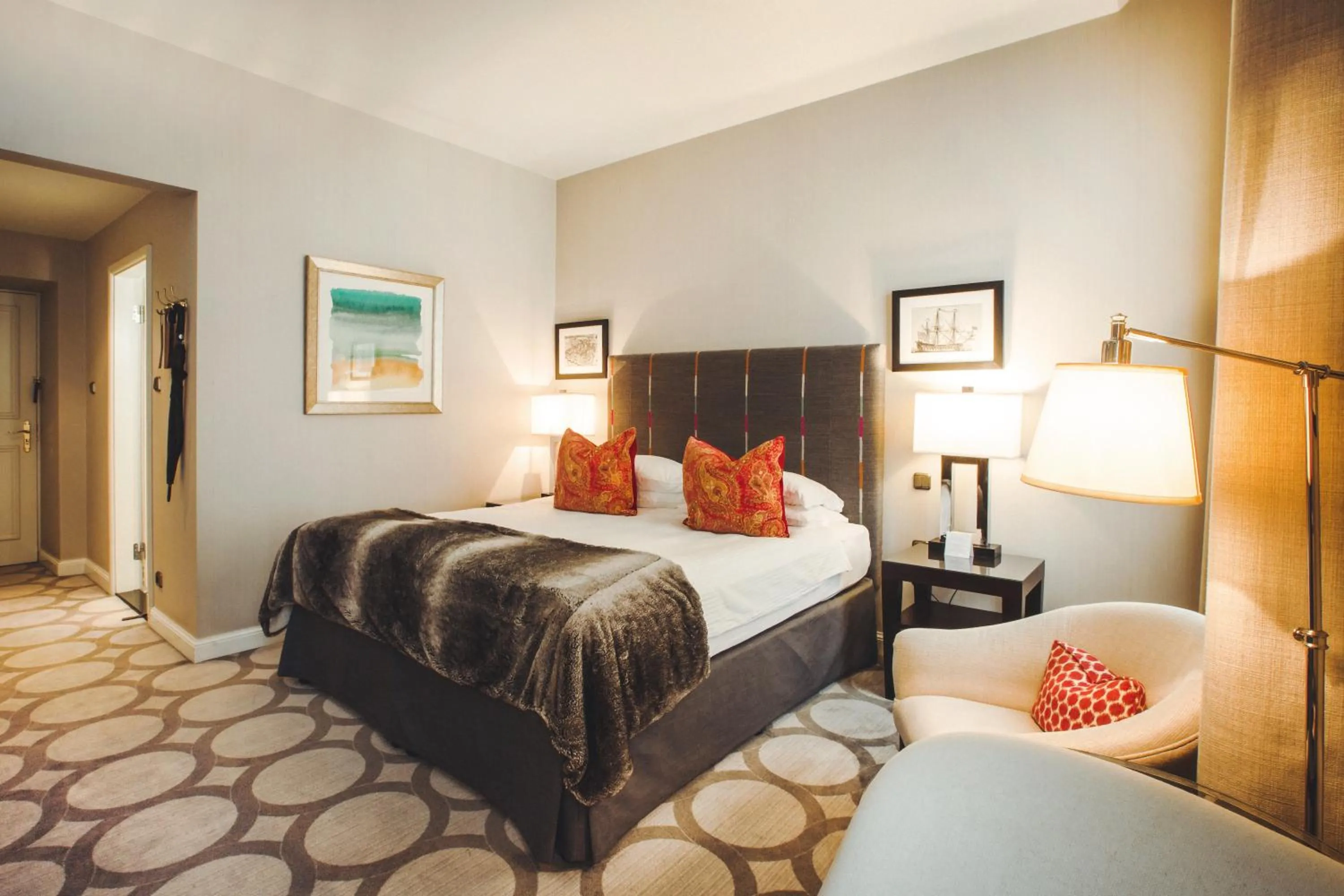 Photo of the whole room, Bed in Grand Palace Hotel - Small Luxury Hotels of the World