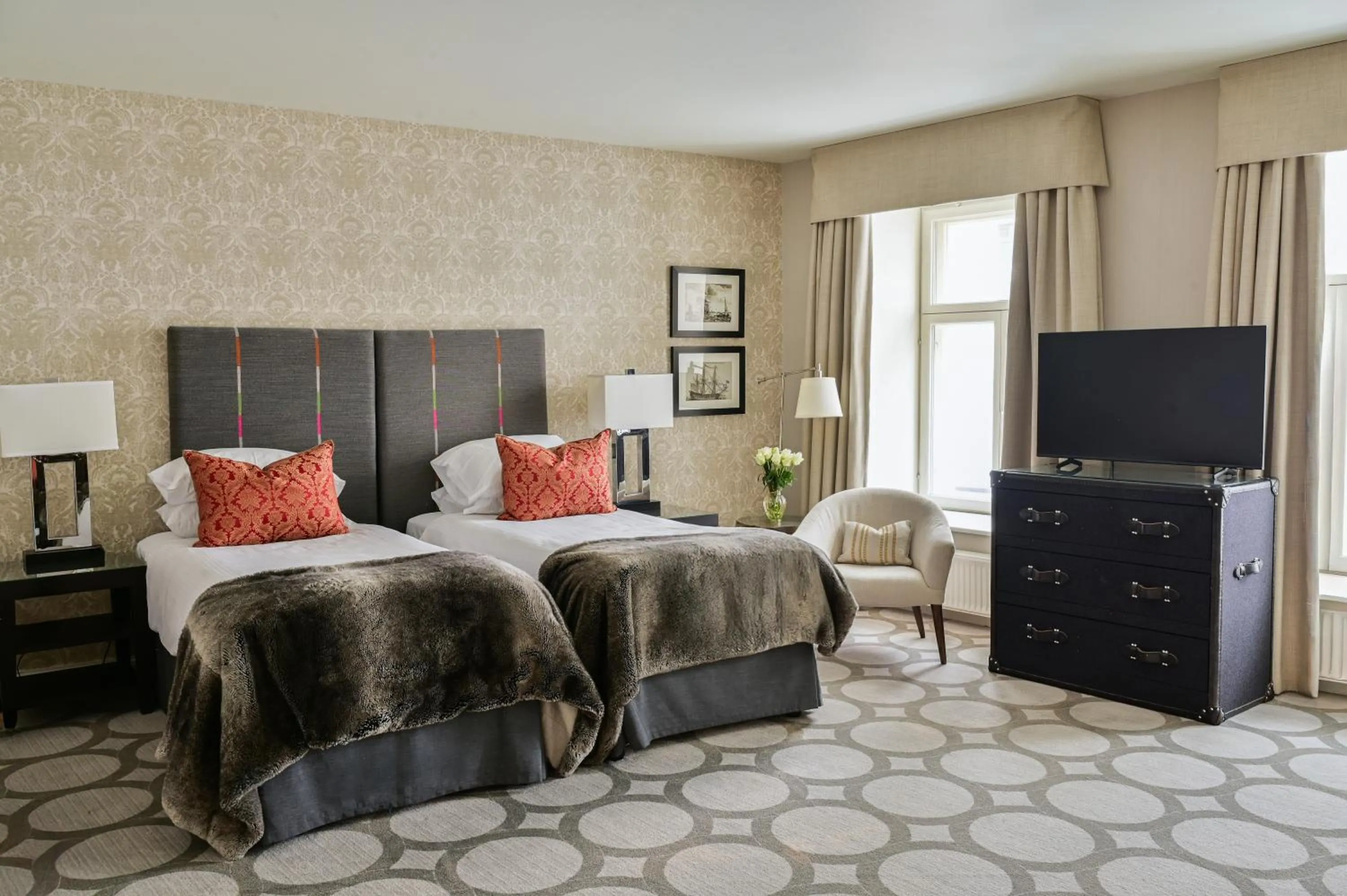 Bedroom, Bed in Grand Palace Hotel - Small Luxury Hotels of the World