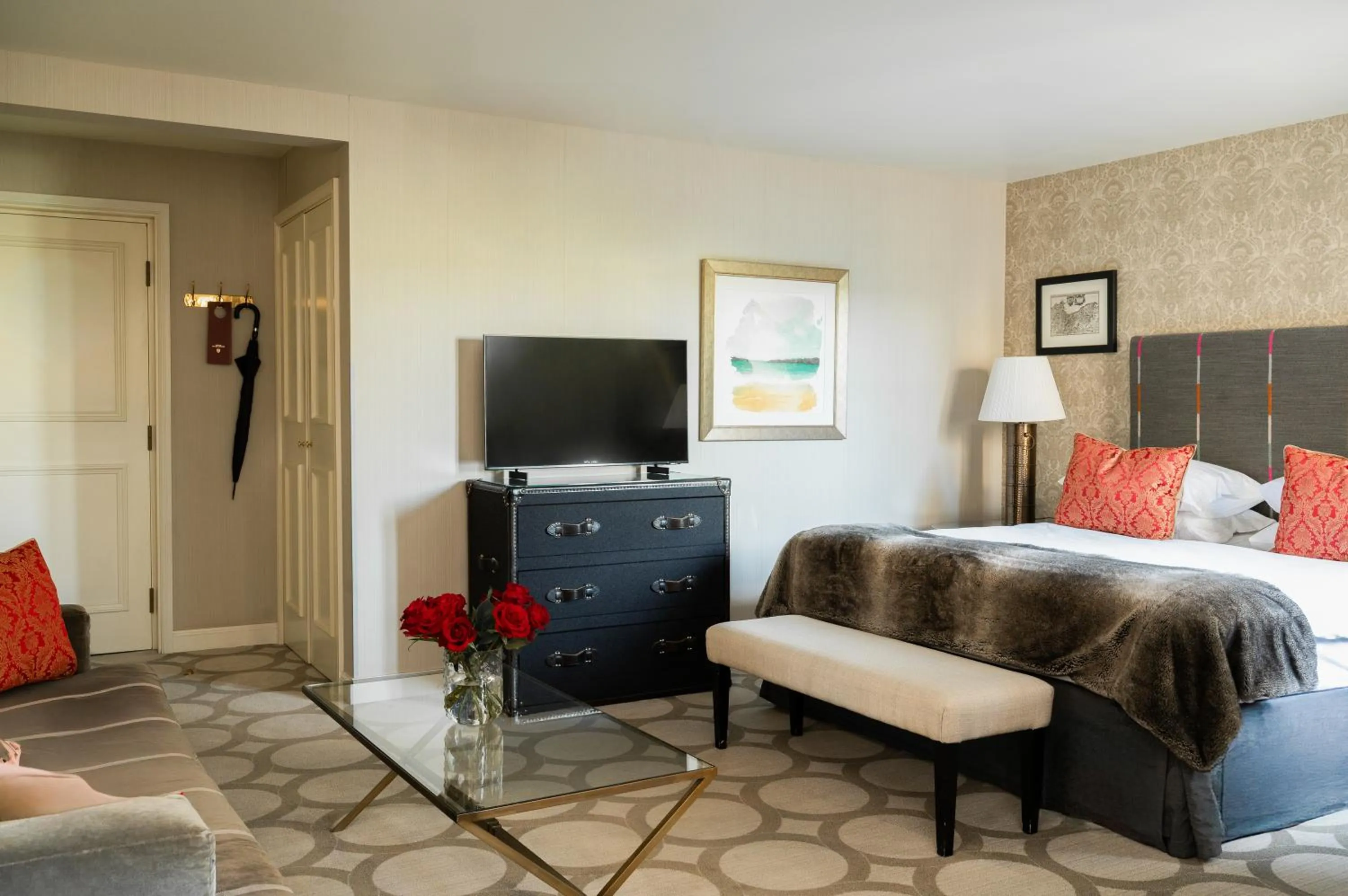 Bed in Grand Palace Hotel - Small Luxury Hotels of the World