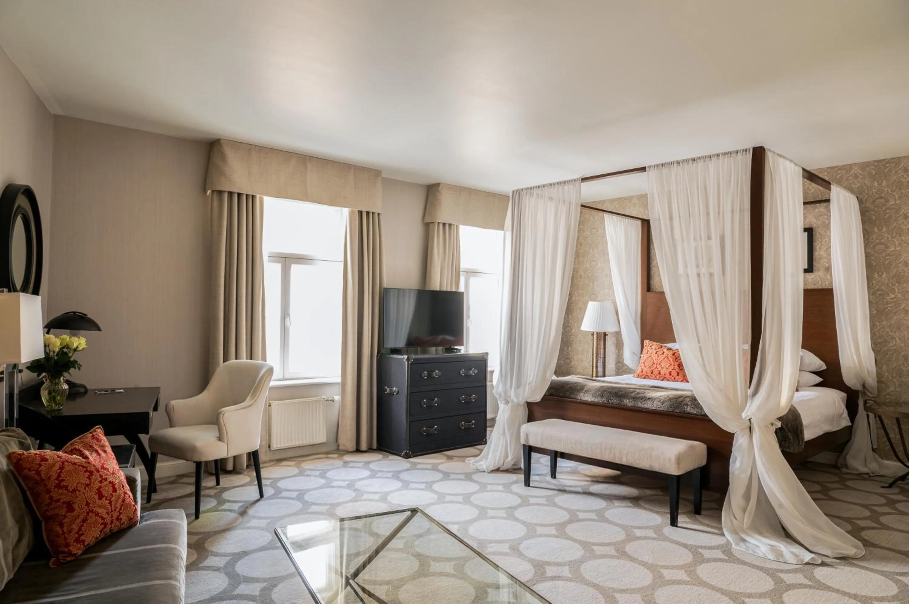 Bedroom, Bed in Grand Palace Hotel - Small Luxury Hotels of the World