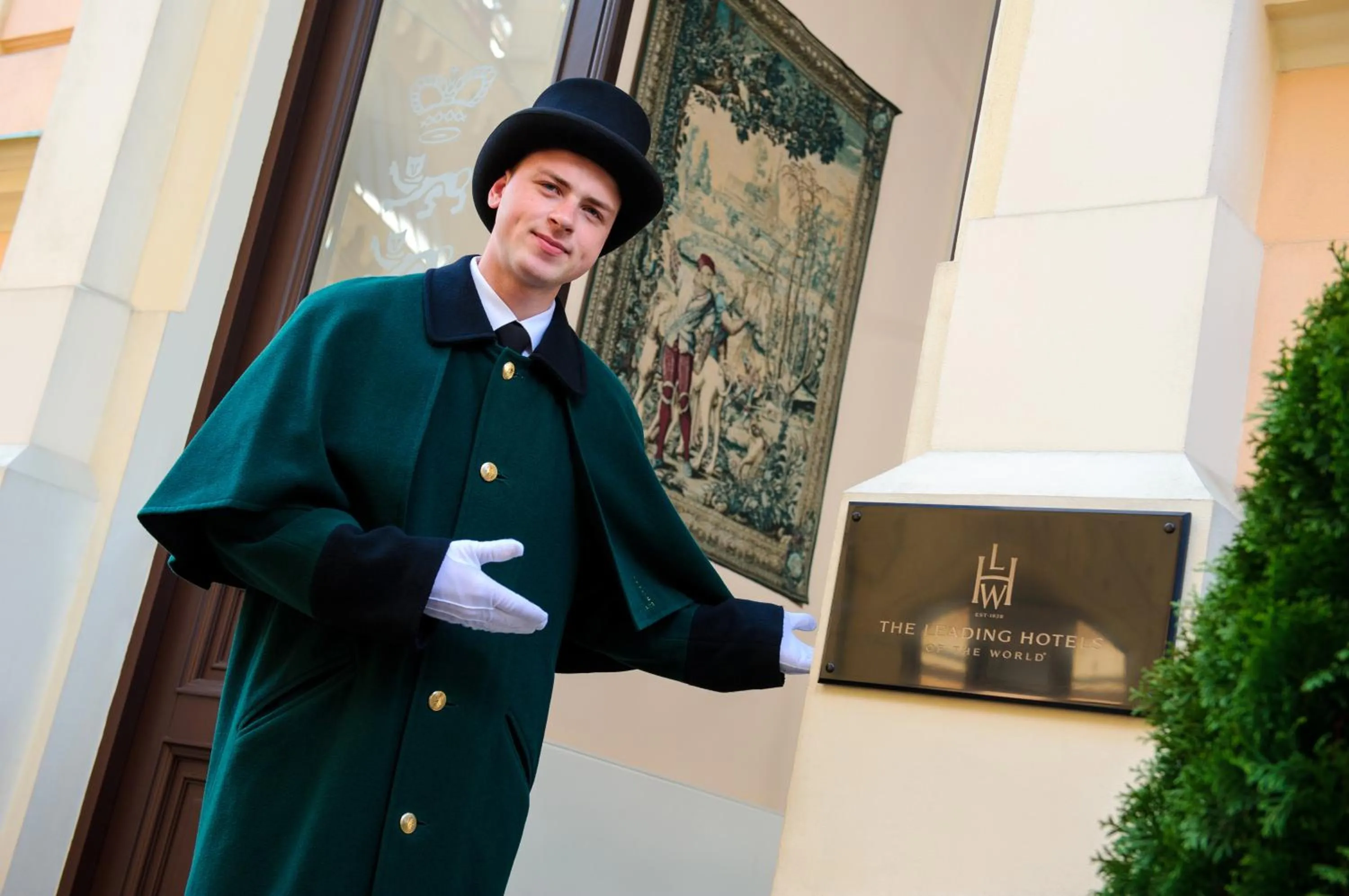 Facade/entrance in Grand Palace Hotel - Small Luxury Hotels of the World