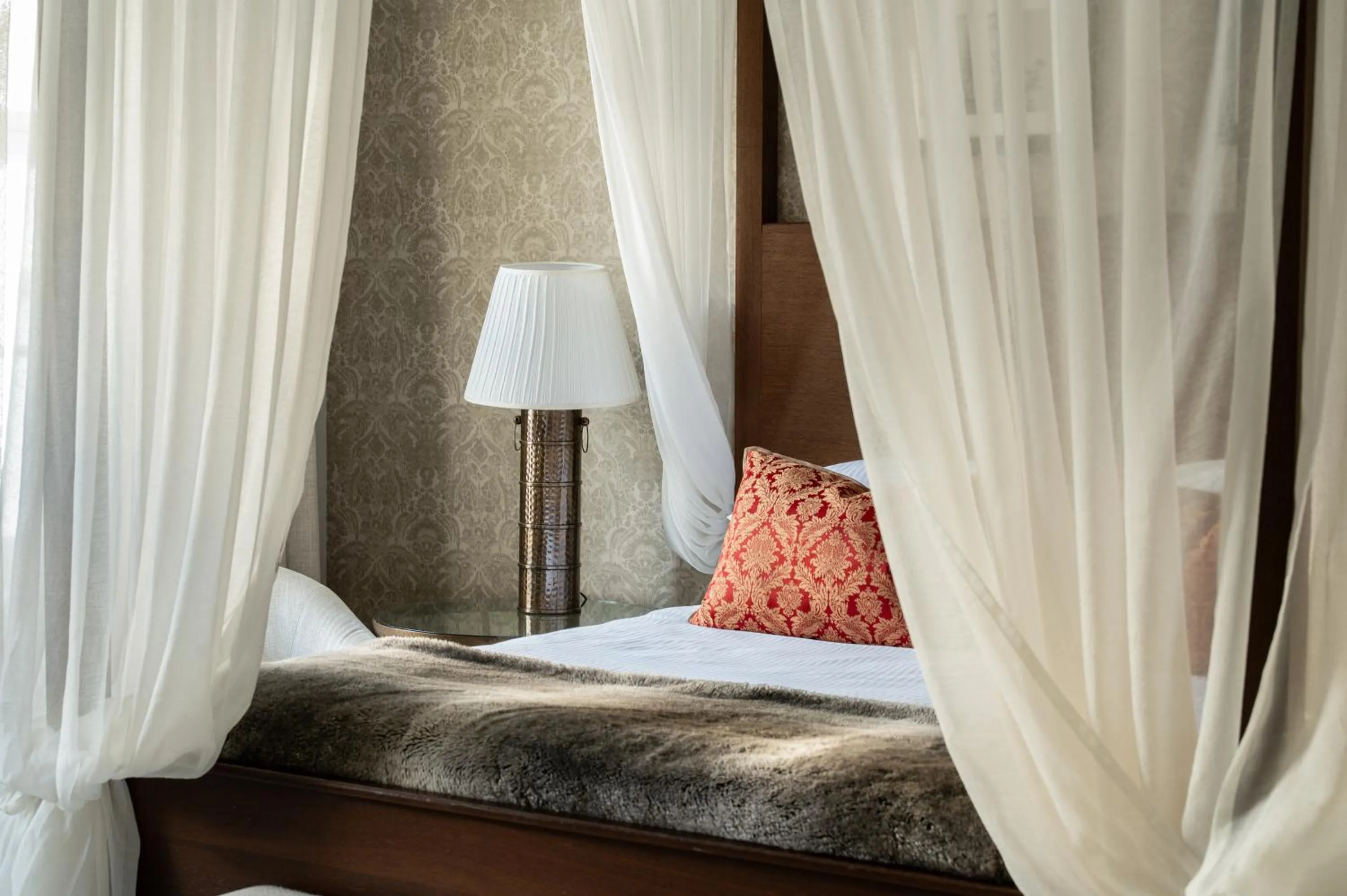 Bed in Grand Palace Hotel - Small Luxury Hotels of the World