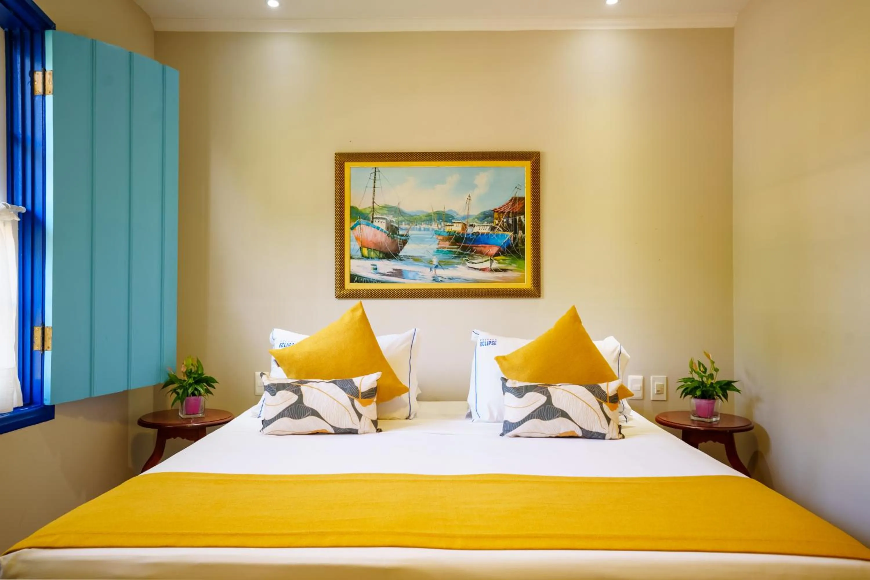 Bedroom, Bed in Pousada Eclipse Paraty