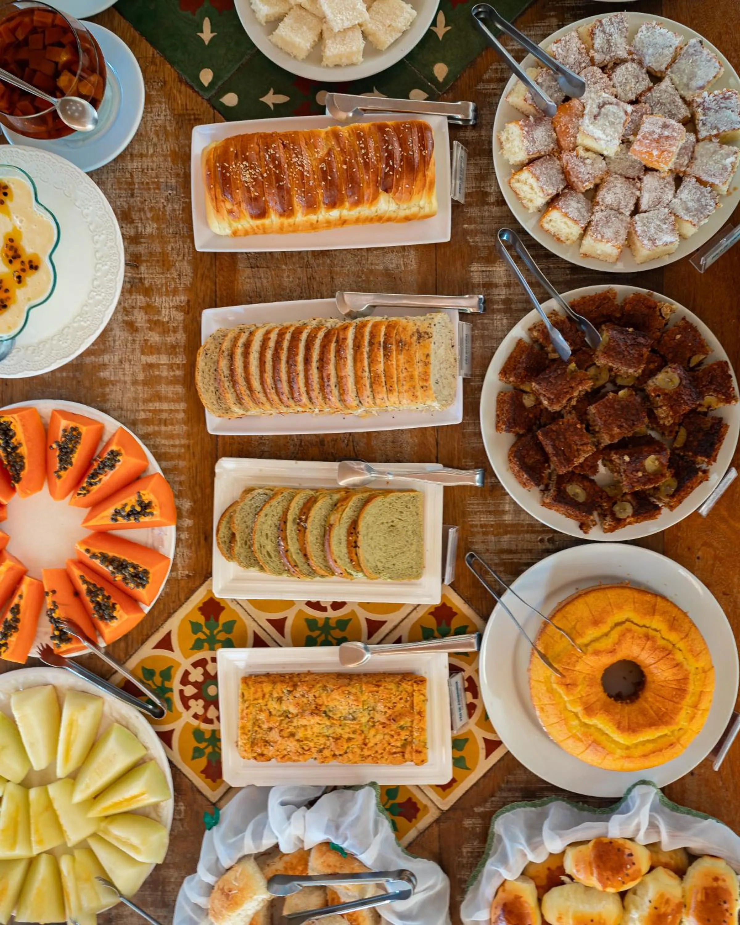 Breakfast in Pousada Eclipse Paraty