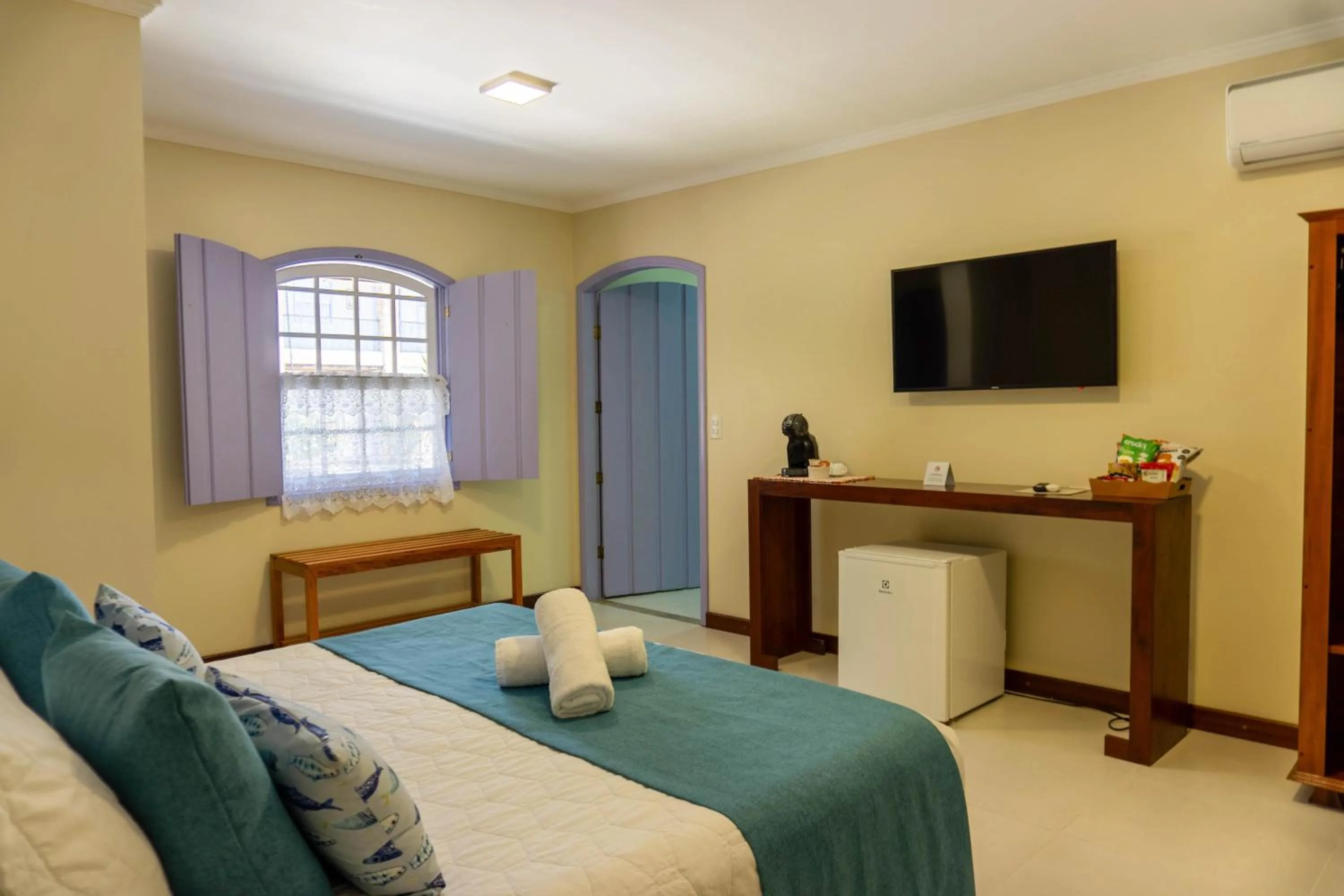 Bedroom, Bed in Pousada Eclipse Paraty