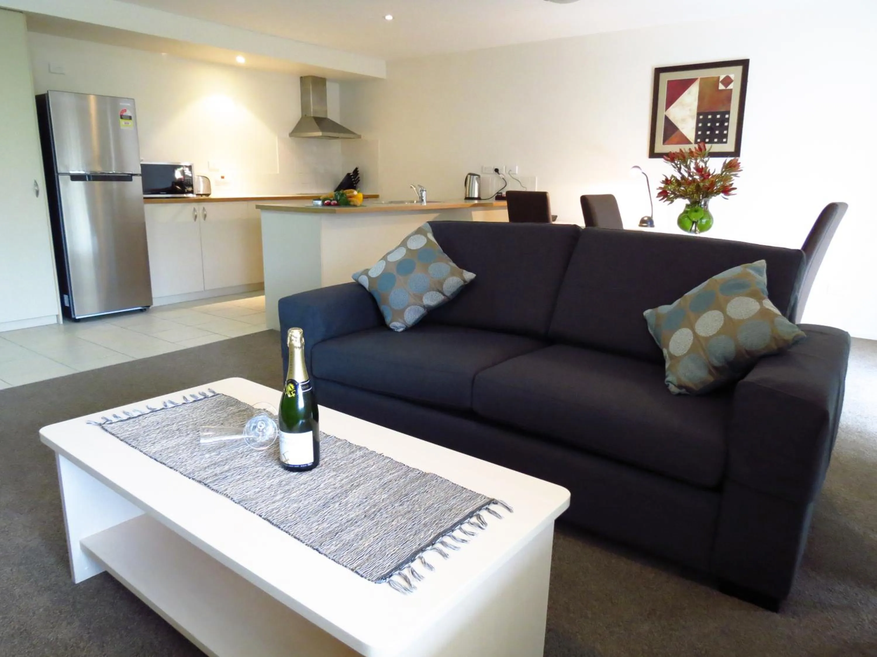 Seating area in Castle Newhaven