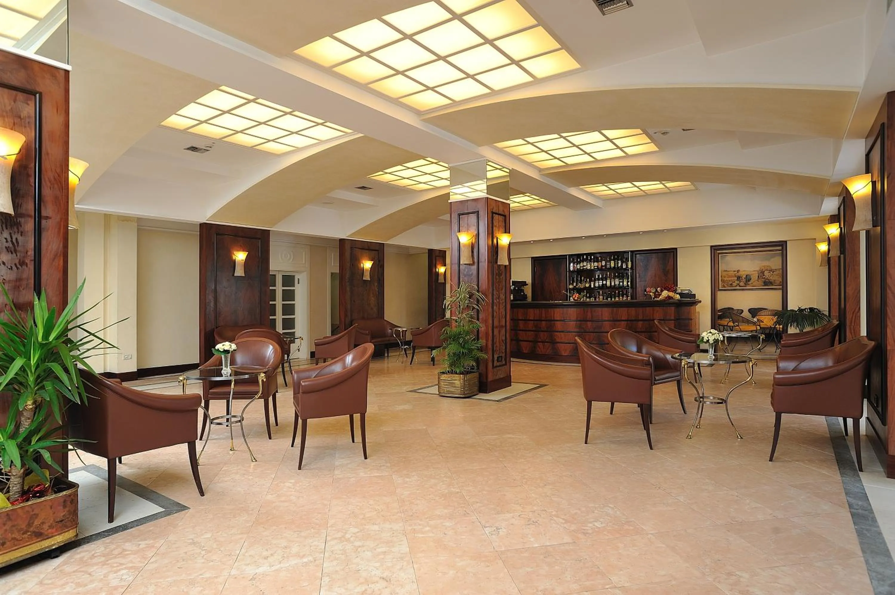 Lobby or reception in Hotel de France