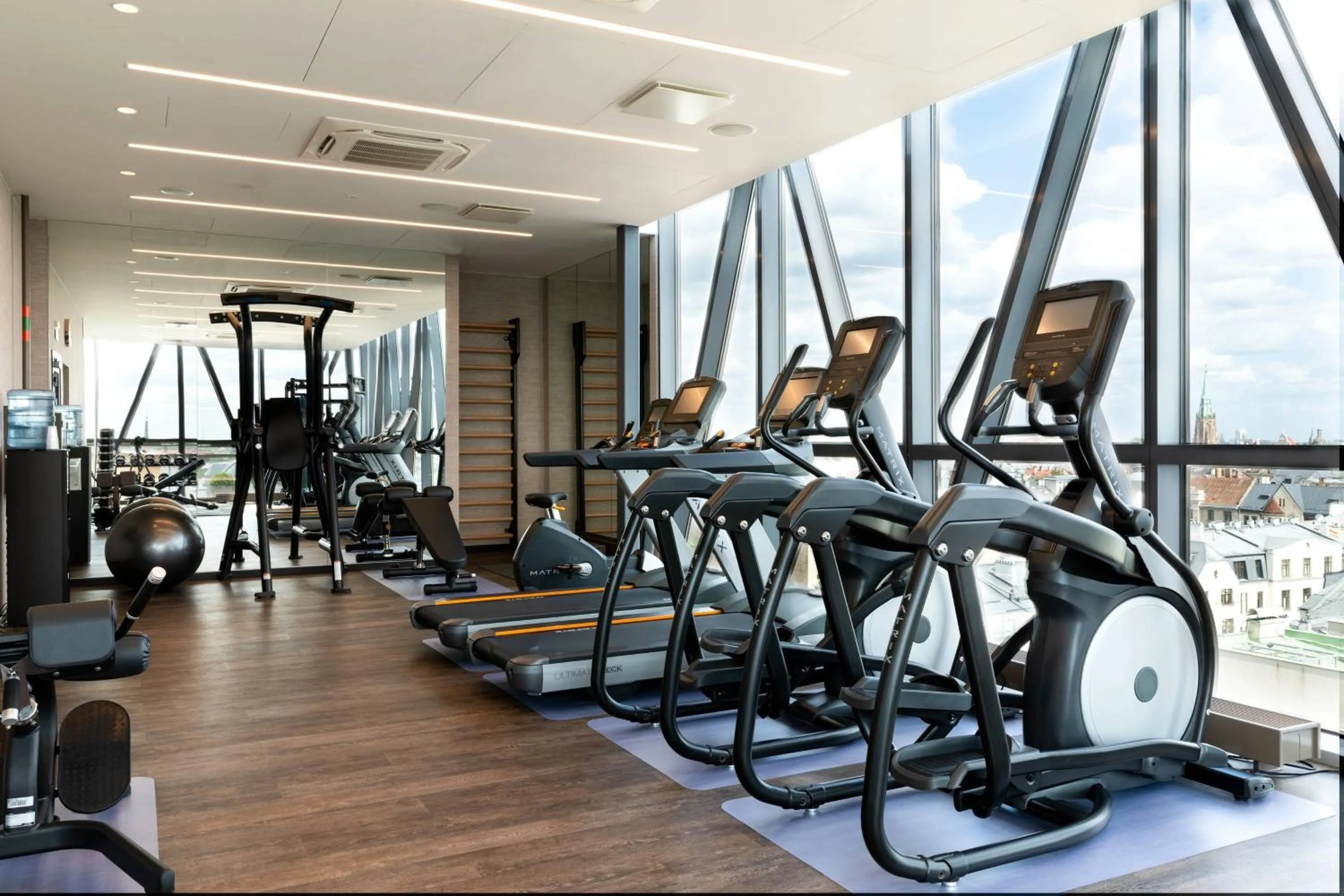 Fitness centre/facilities in AC Hotel by Marriott Riga