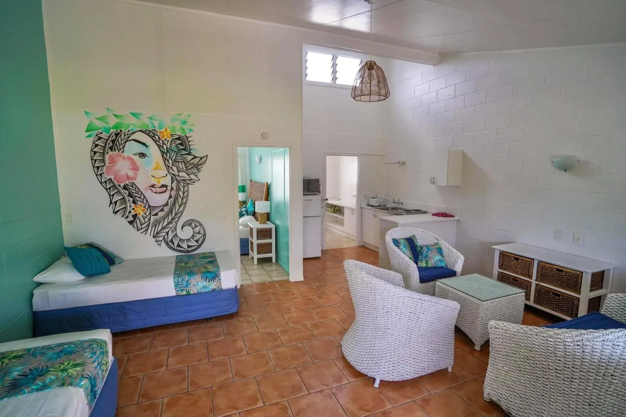 Pool View in The Black Pearl Beachside Apartments Pool View in The Black Pearl Beachside Apartments