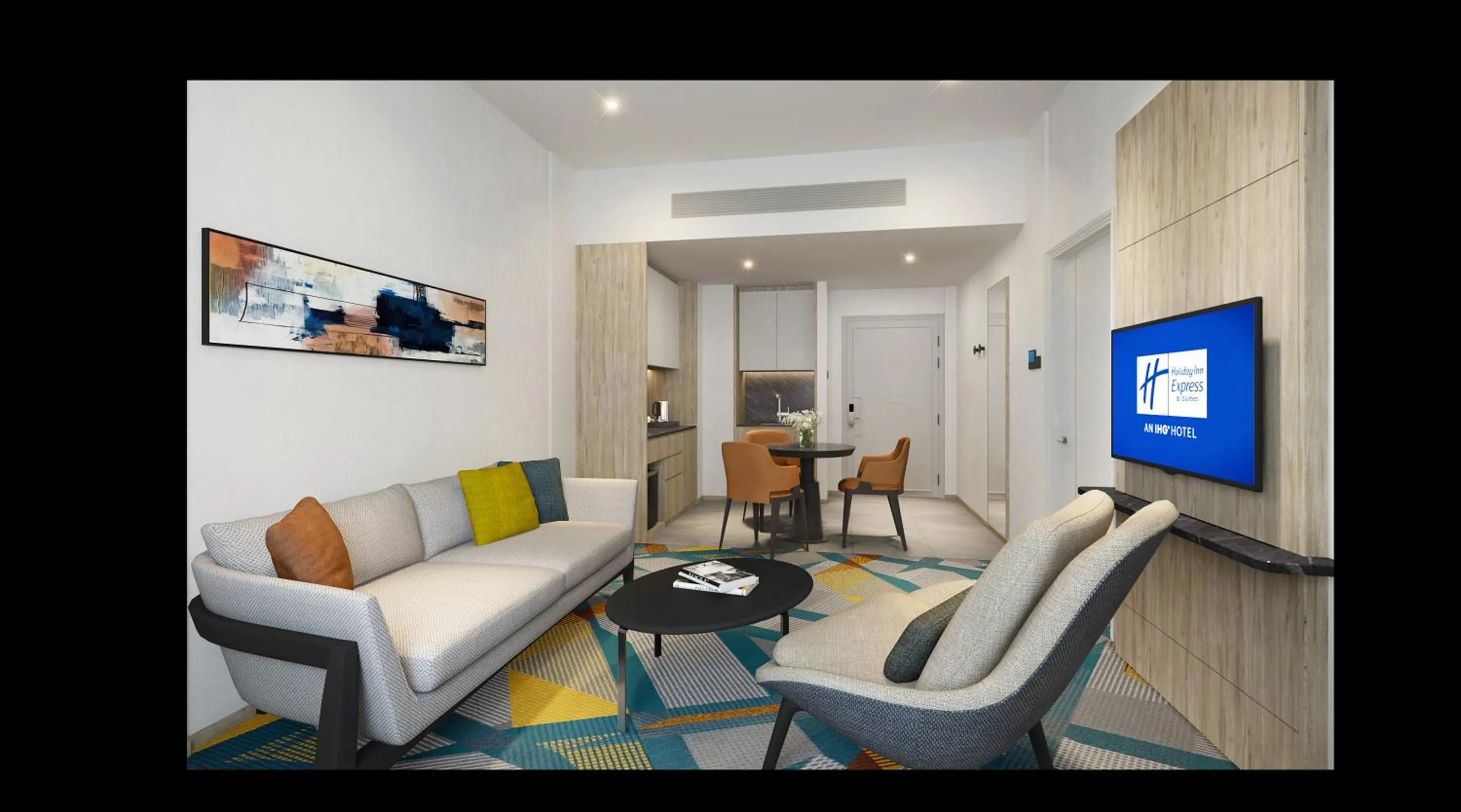 Living room in Holiday Inn Express & Suites Singapore Novena by IHG