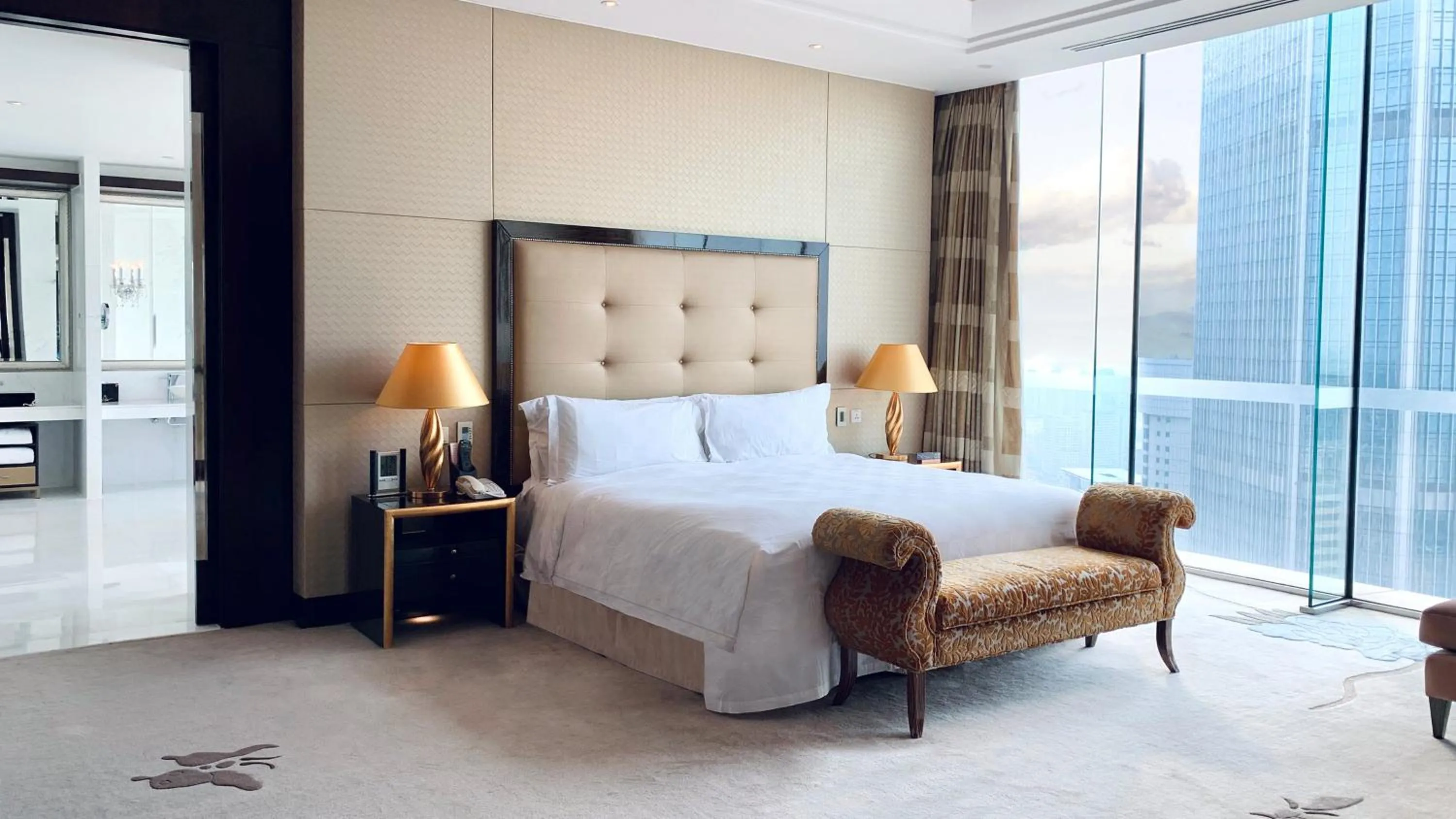 Photo of the whole room, Bed in InterContinental Dalian by IHG