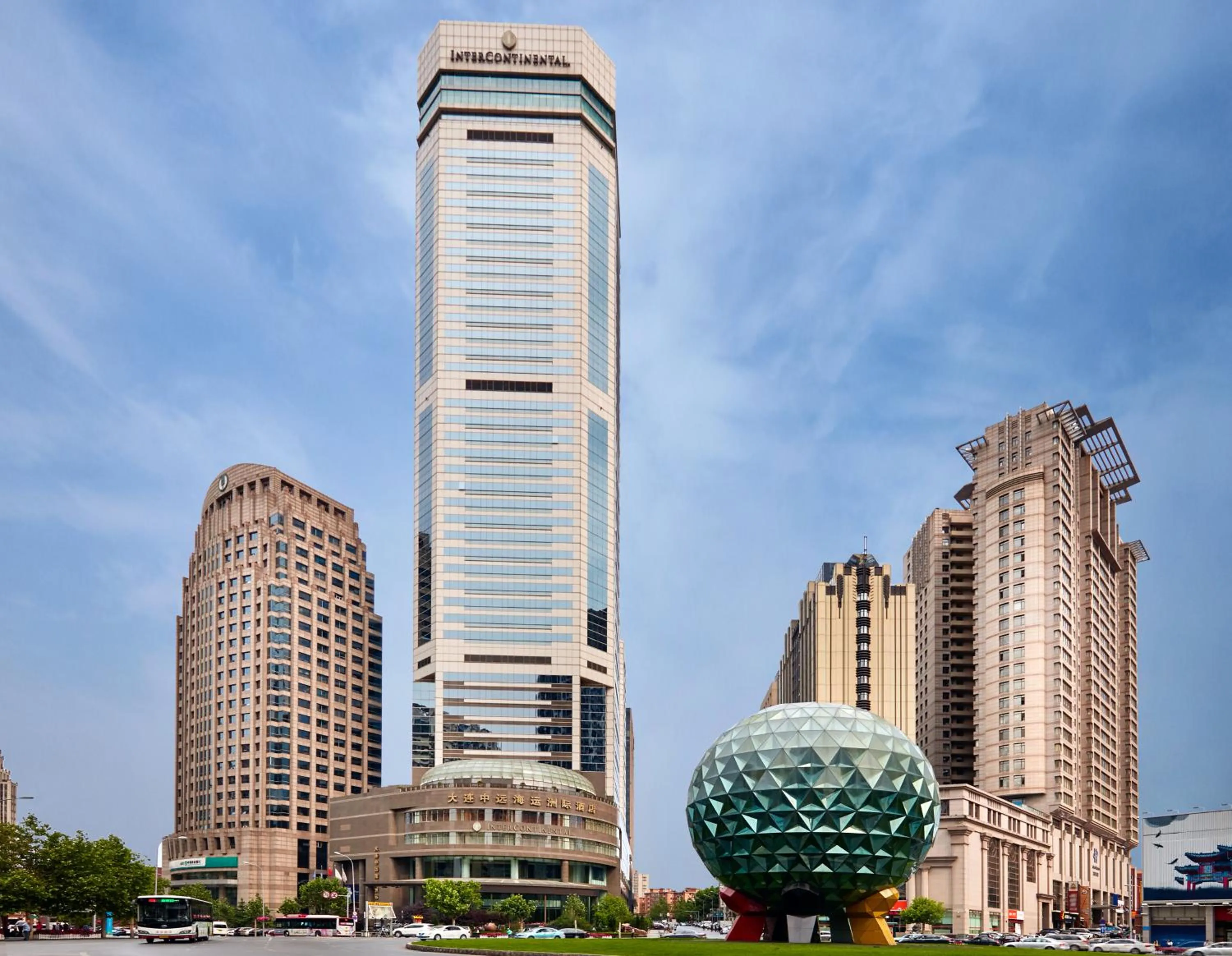 Property building in InterContinental Dalian by IHG