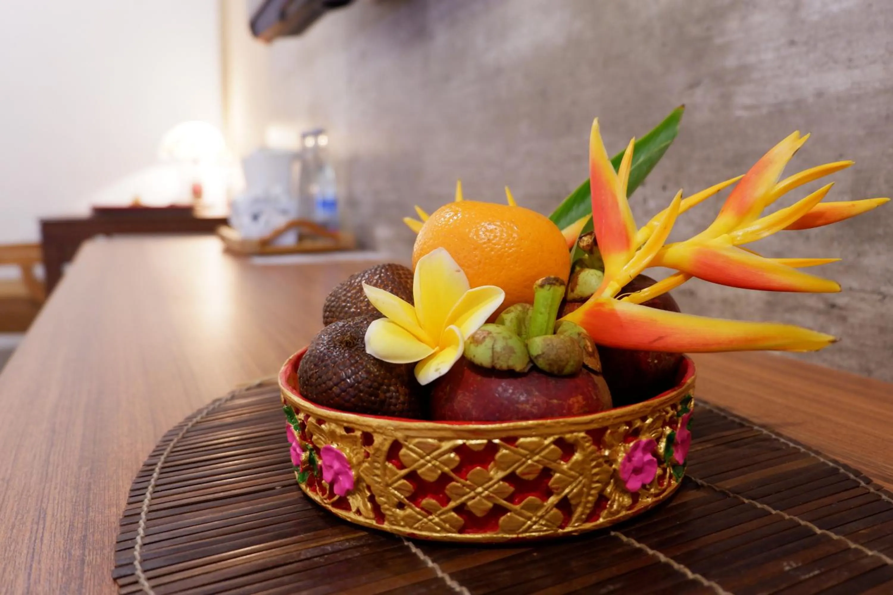 Decorative detail in Seminyak Paradiso Hotel