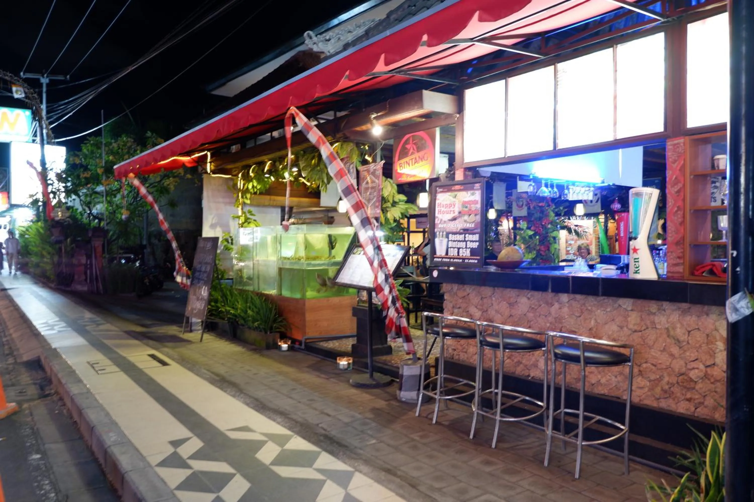 Restaurant/places to eat in Seminyak Paradiso Hotel