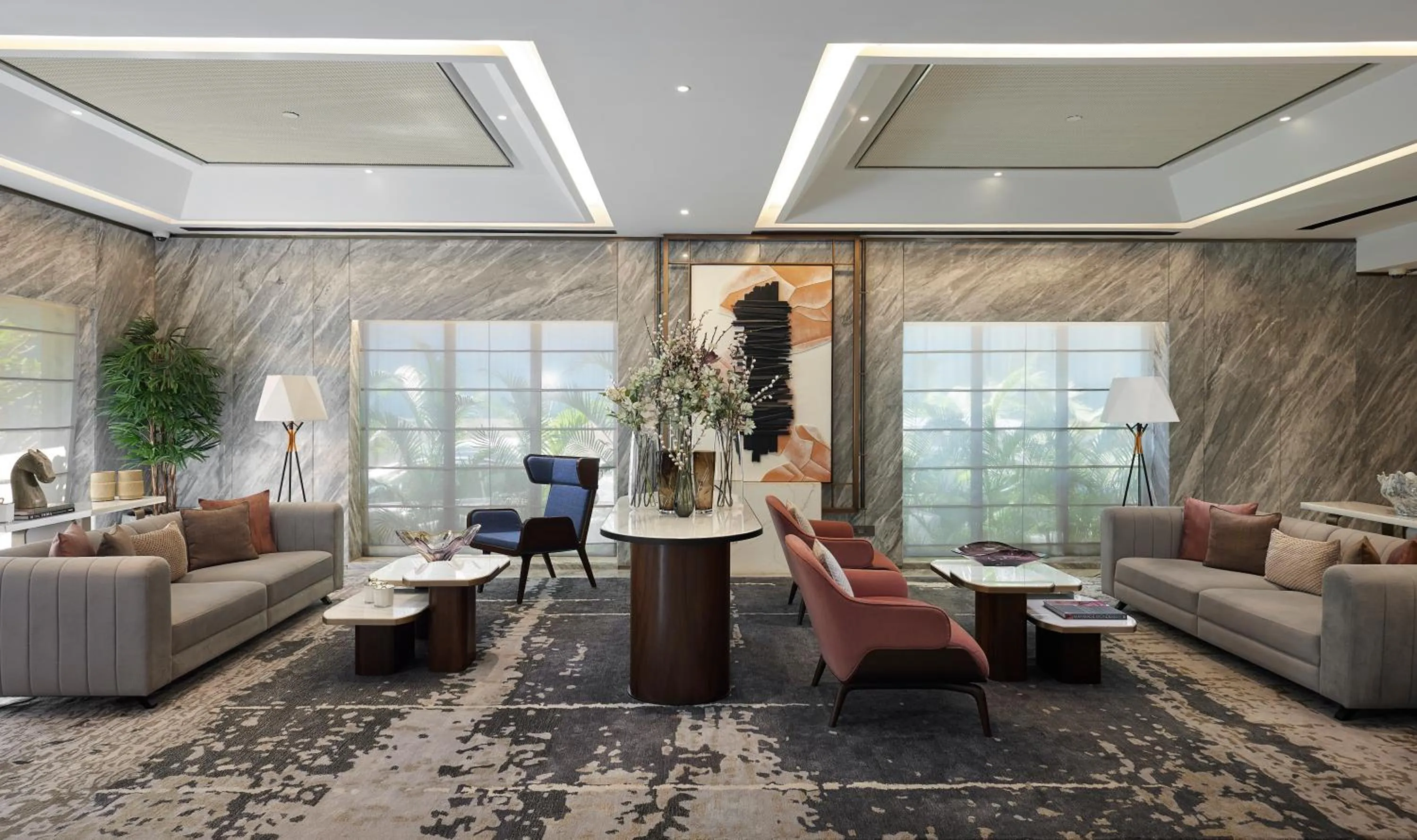 Lobby or reception in Astoria Hotel