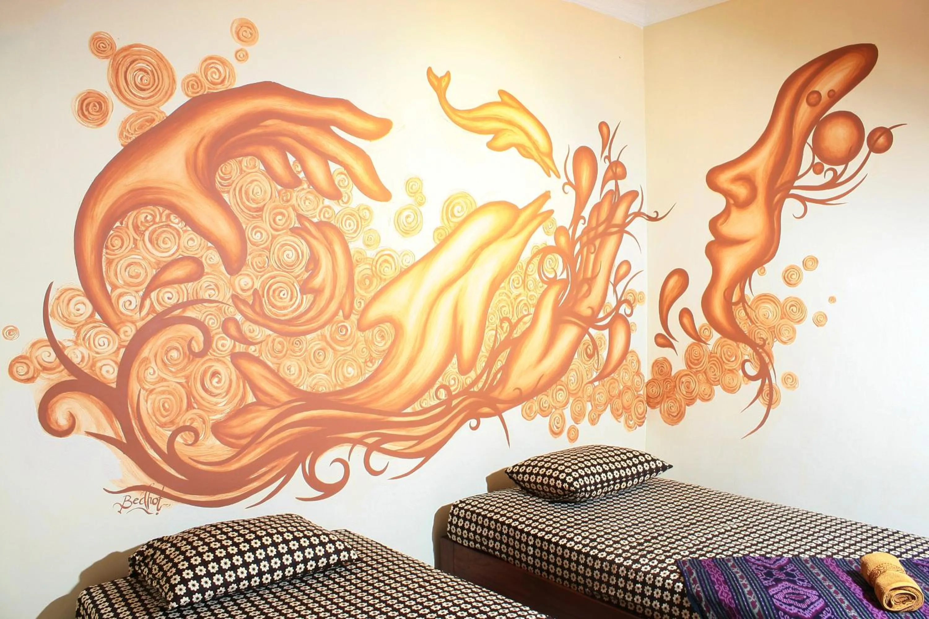 Decorative detail in Hotel 1001 Malam